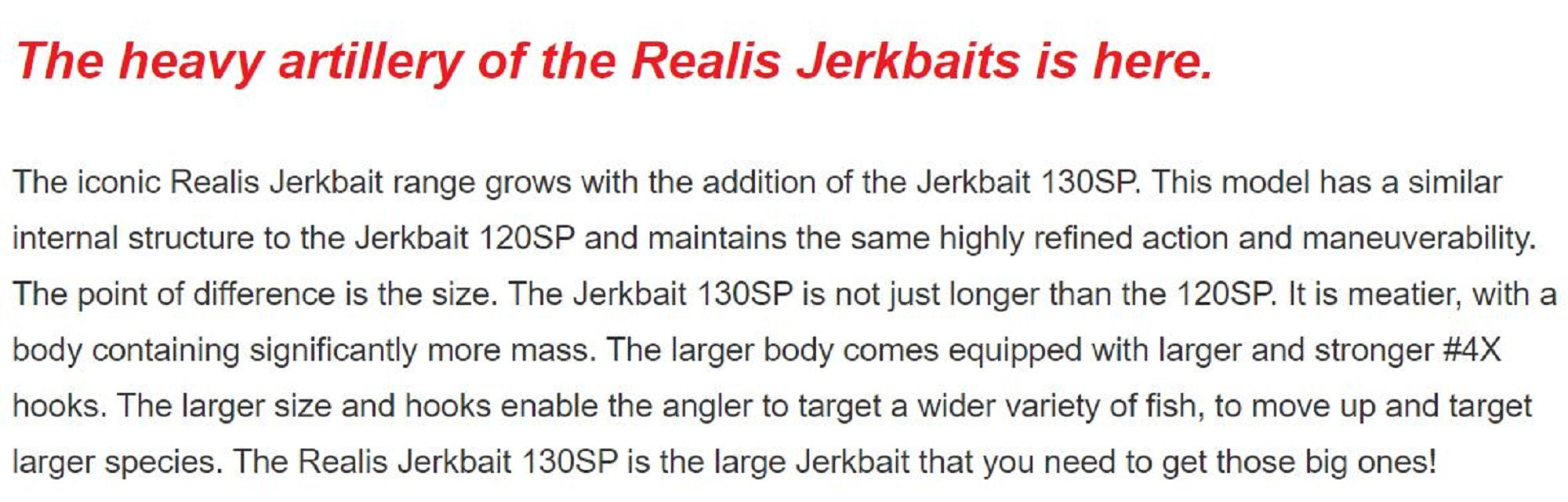 Duo Realis Jerkbait 130SP Suspend Lure ACCZ049 (4034)