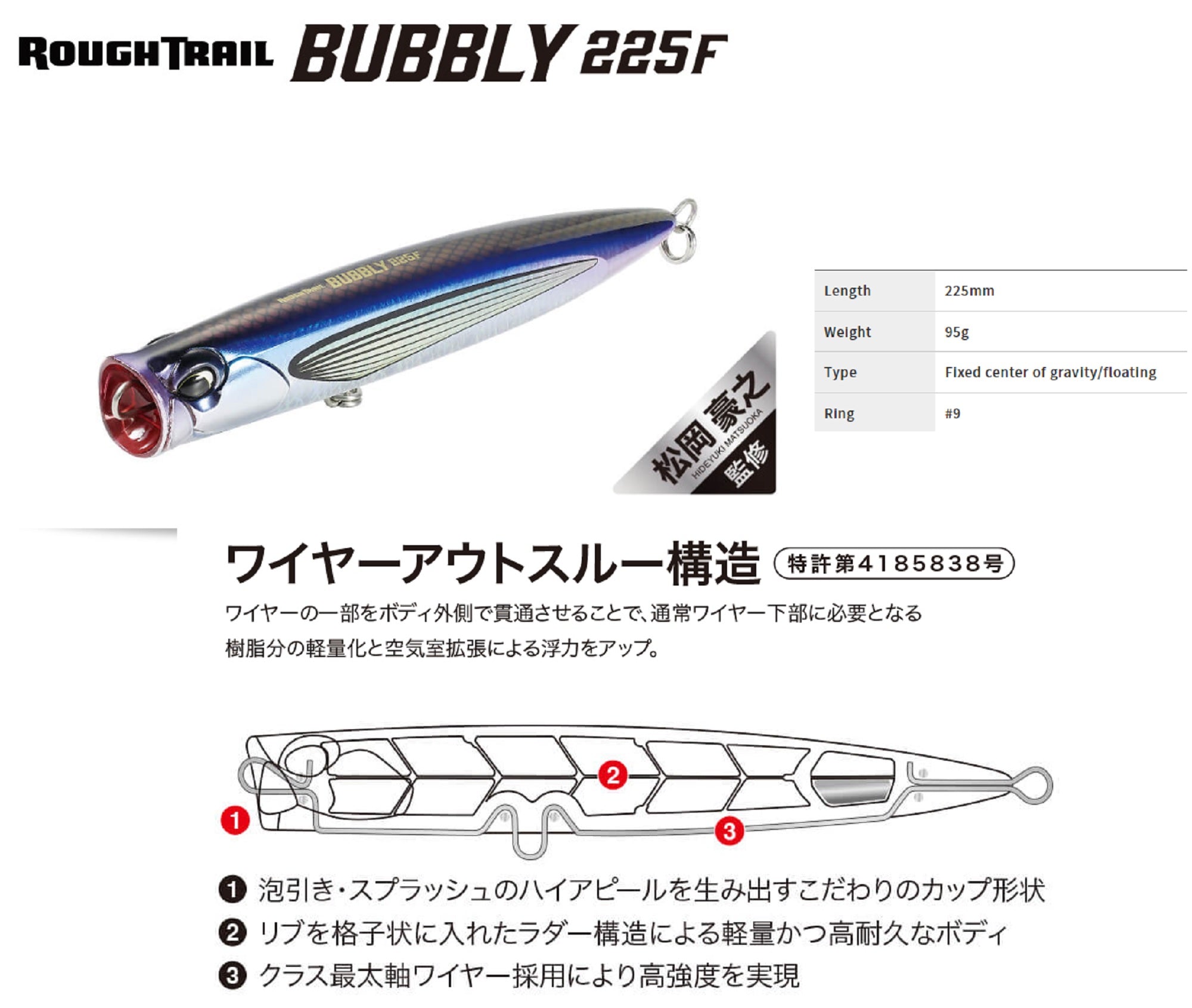 Duo Rough Trail Bubbly 225F Floating Lure CMA0863 (5093)
