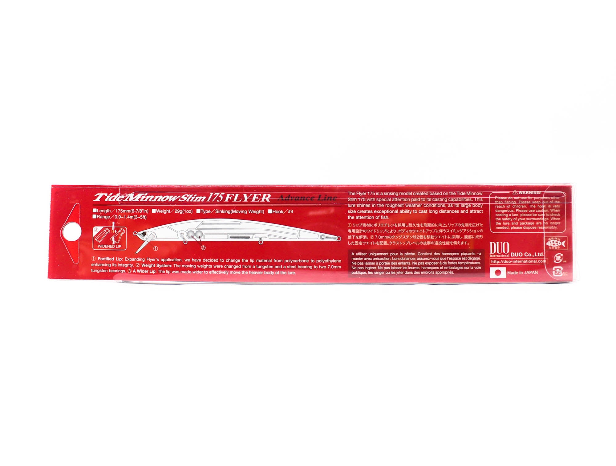Duo Tide Minnow Flyer Slim 175 Sinking Lure CNA0534 (5161)