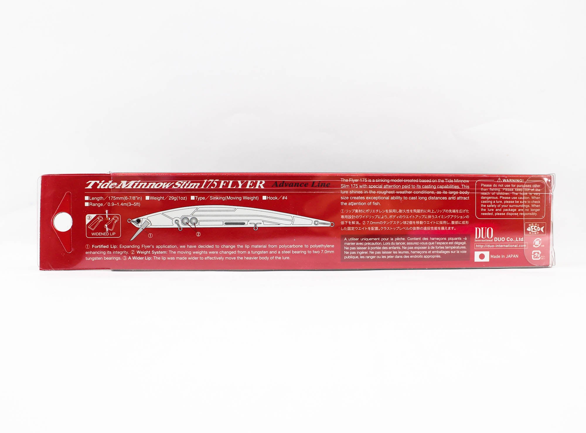 Duo Tide Minnow Flyer Slim 175 Sinking Lure AHA0639 (0004)