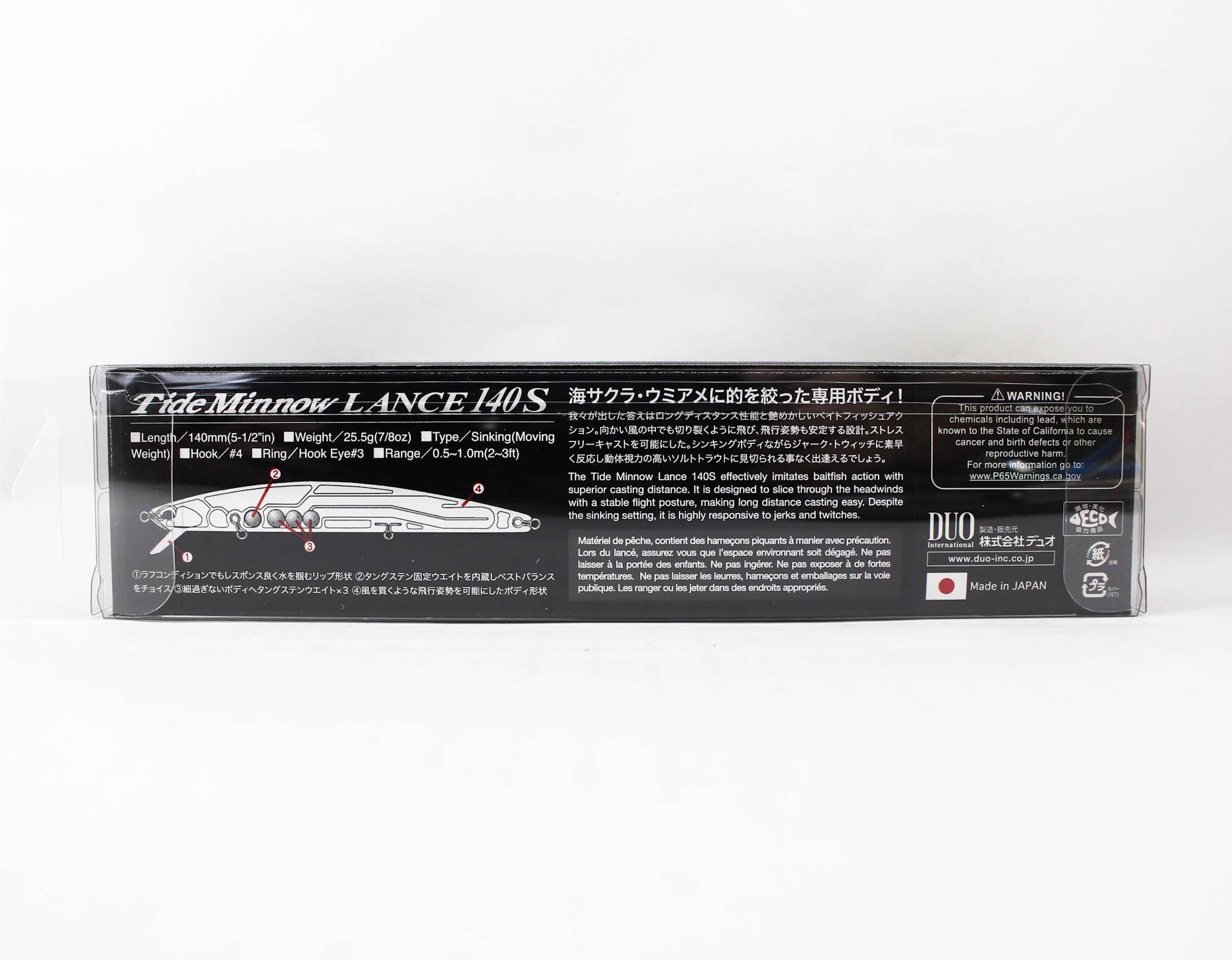 Duo Tide Minnow Lance 140S Sinking Lure ADA0663 (0042)