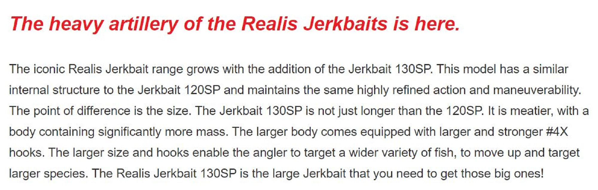 Duo Realis Jerkbait 130SP Suspend Lure ASA0806 (2305)