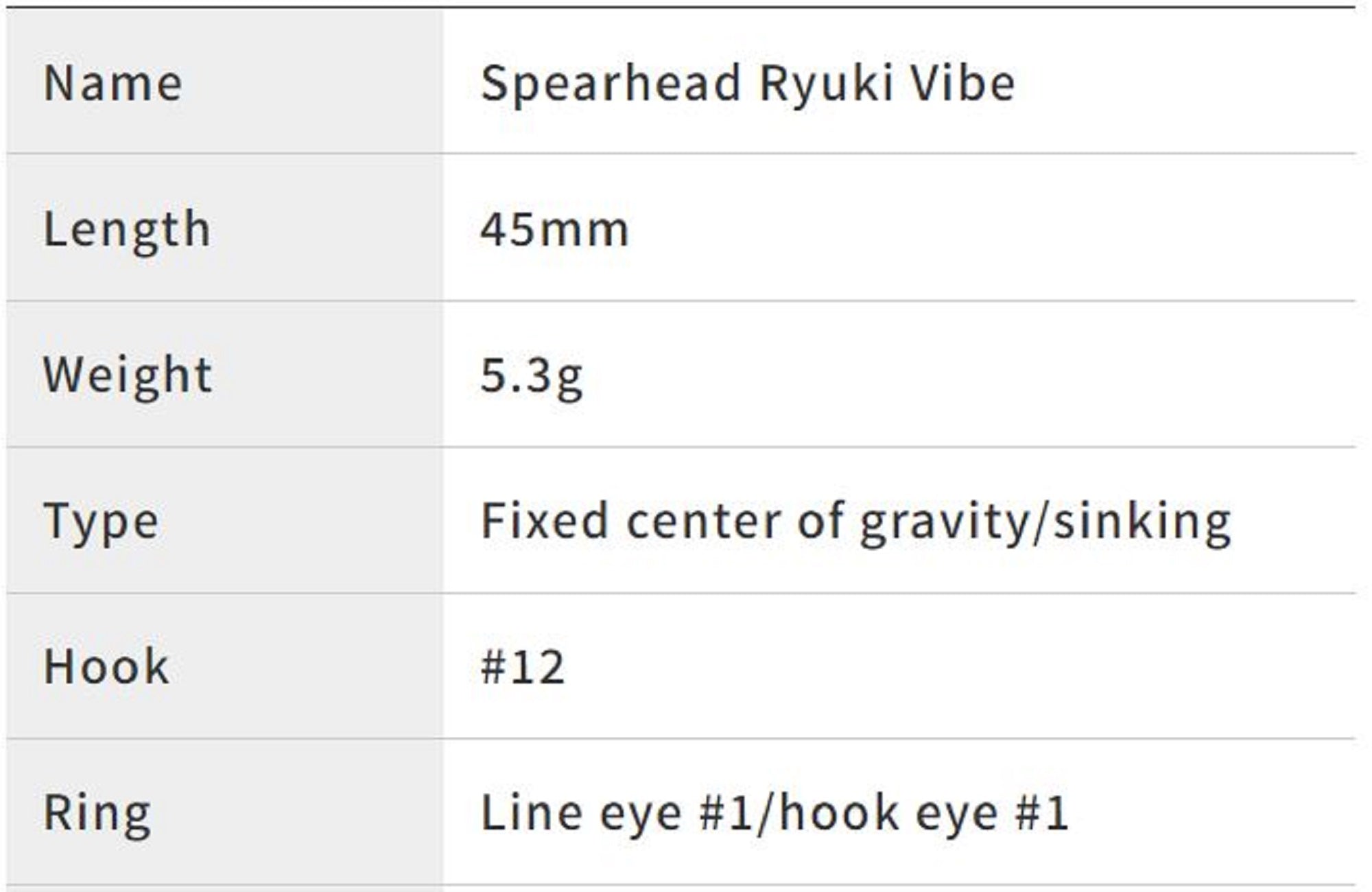Duo Spearhead Ryuki Vib 45S Sinking Lure ADA4055 (2749)