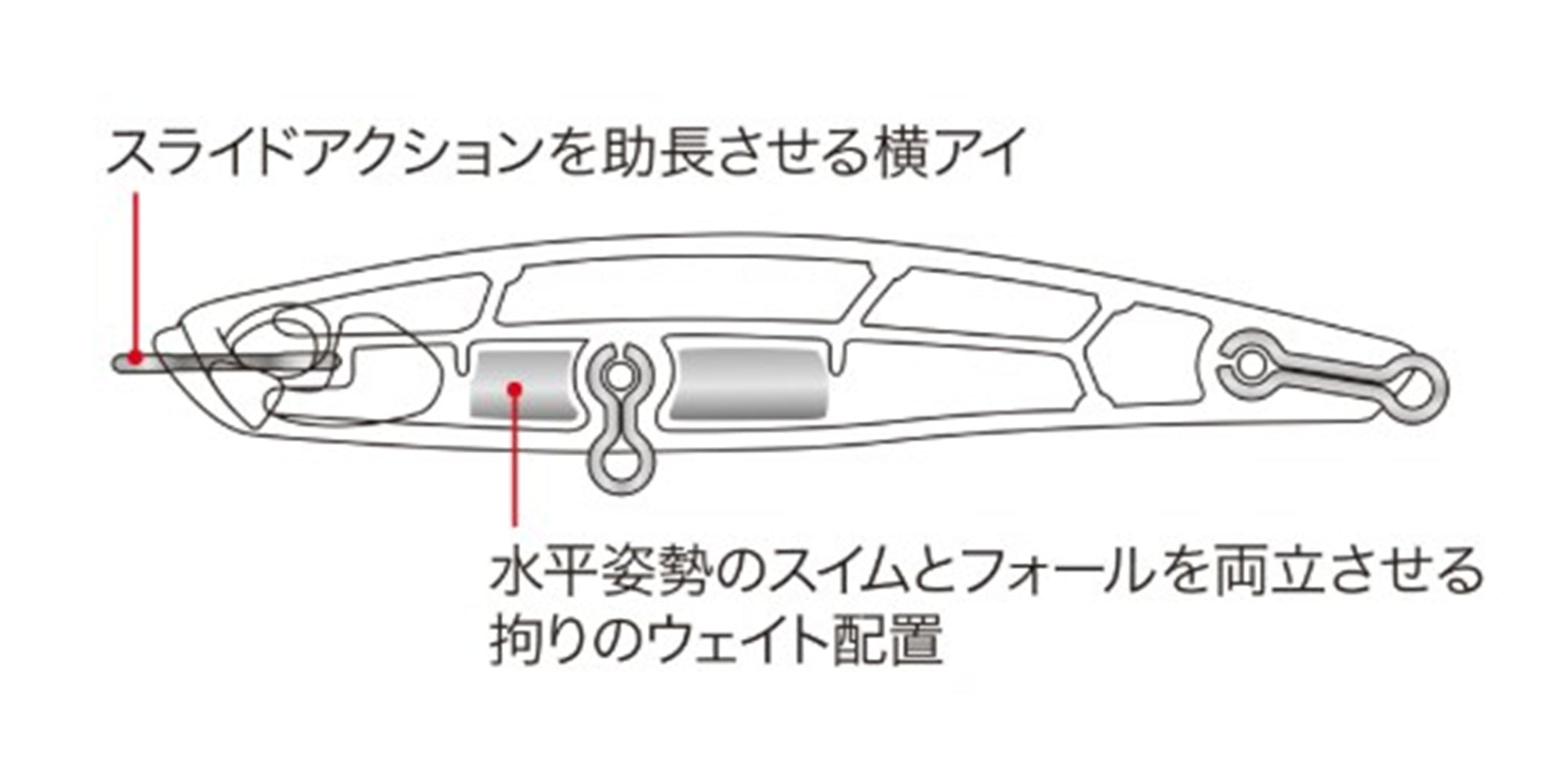 Duo Bay Ruf Seek 68S Sinking Lure CCCZ361 (5450)