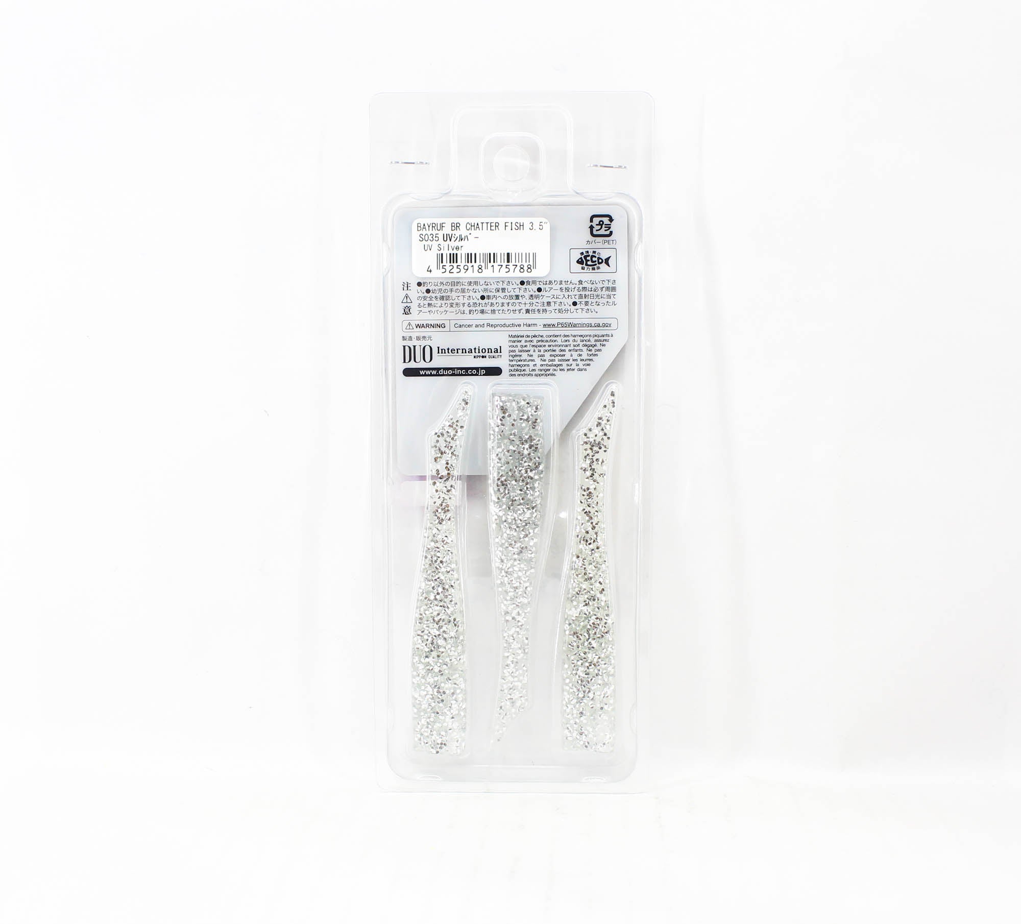 Duo Soft Lure Bay Ruf BR Chatter Fish 3.5 Inch S035 (5788)