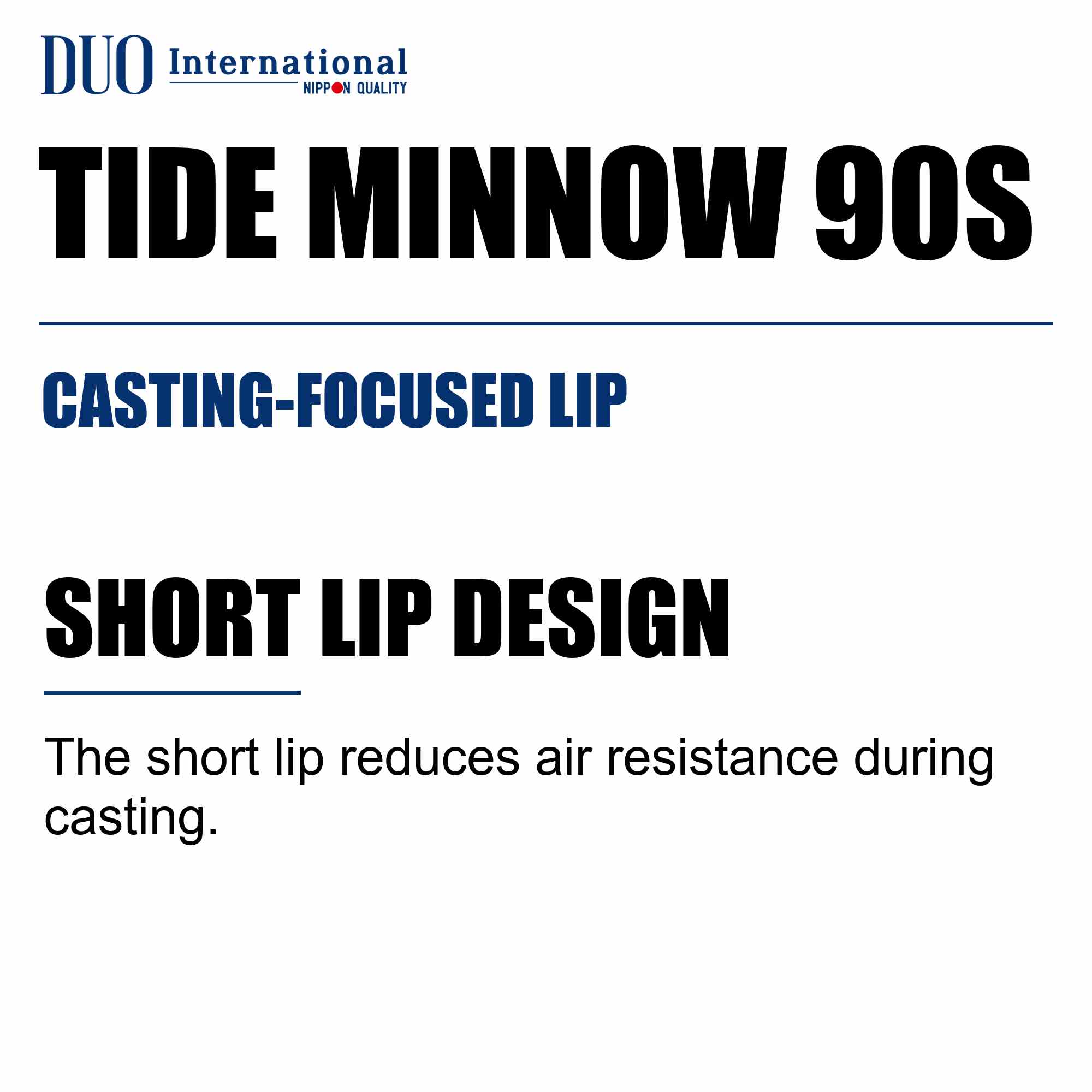 Duo Tide Minnow 90S Sinking Lure CNA0534 (6570)