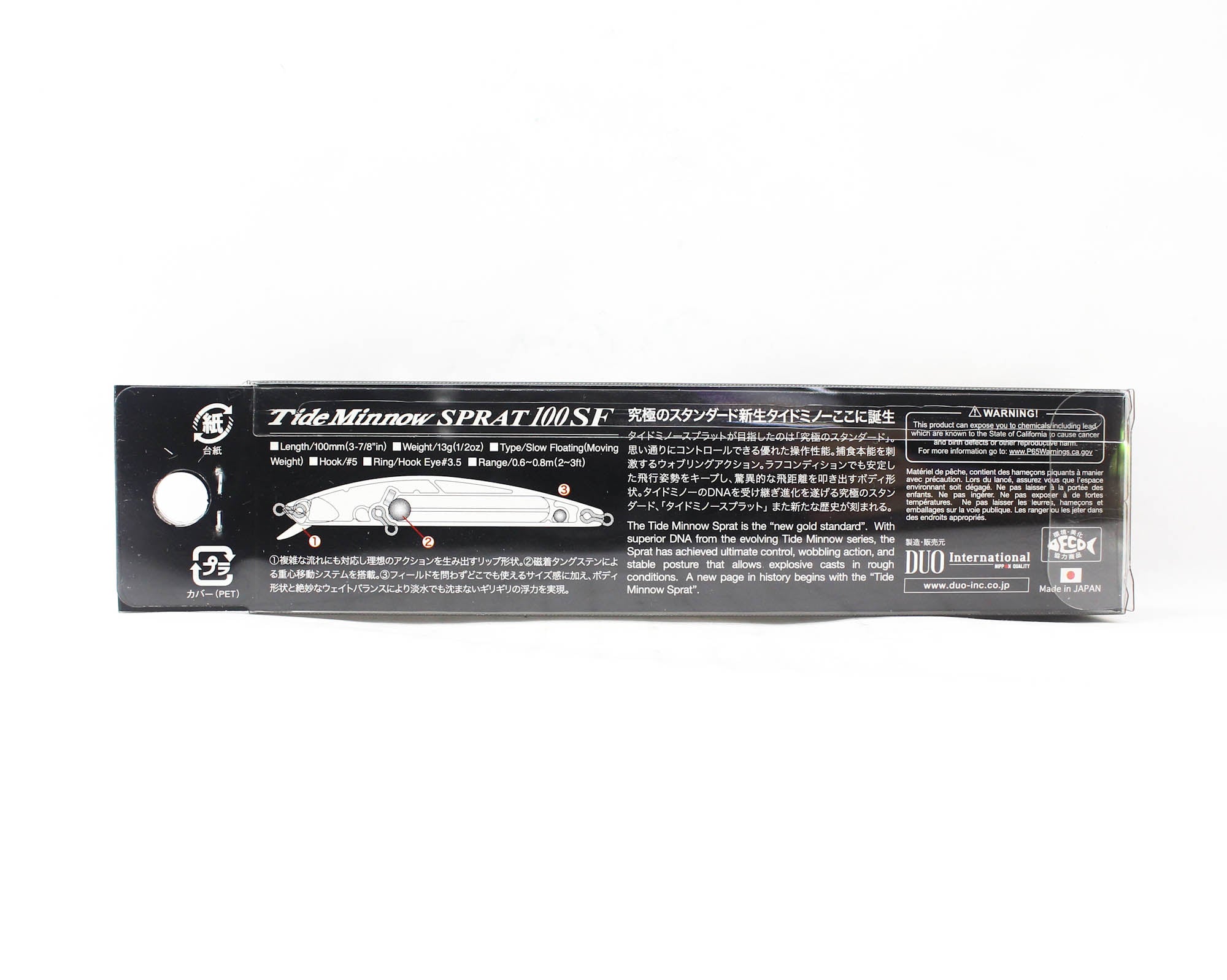 Duo Tide Minnow Sprat 100SF Floating Lure CLA0602 (6891)