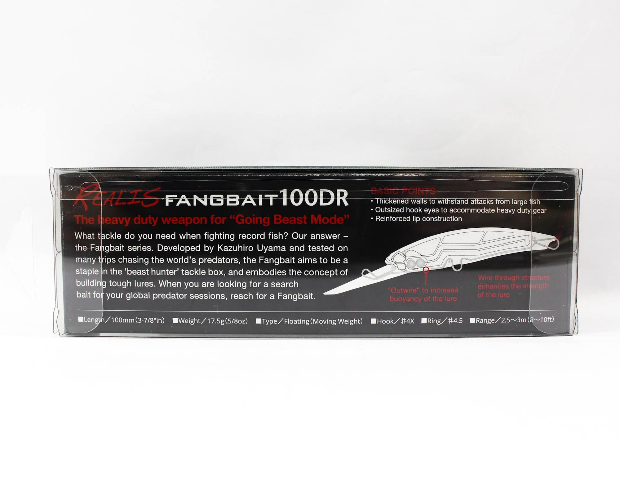 Duo Realis Fangbait 100DR Bone Floating Lure BDA3311 (7423)