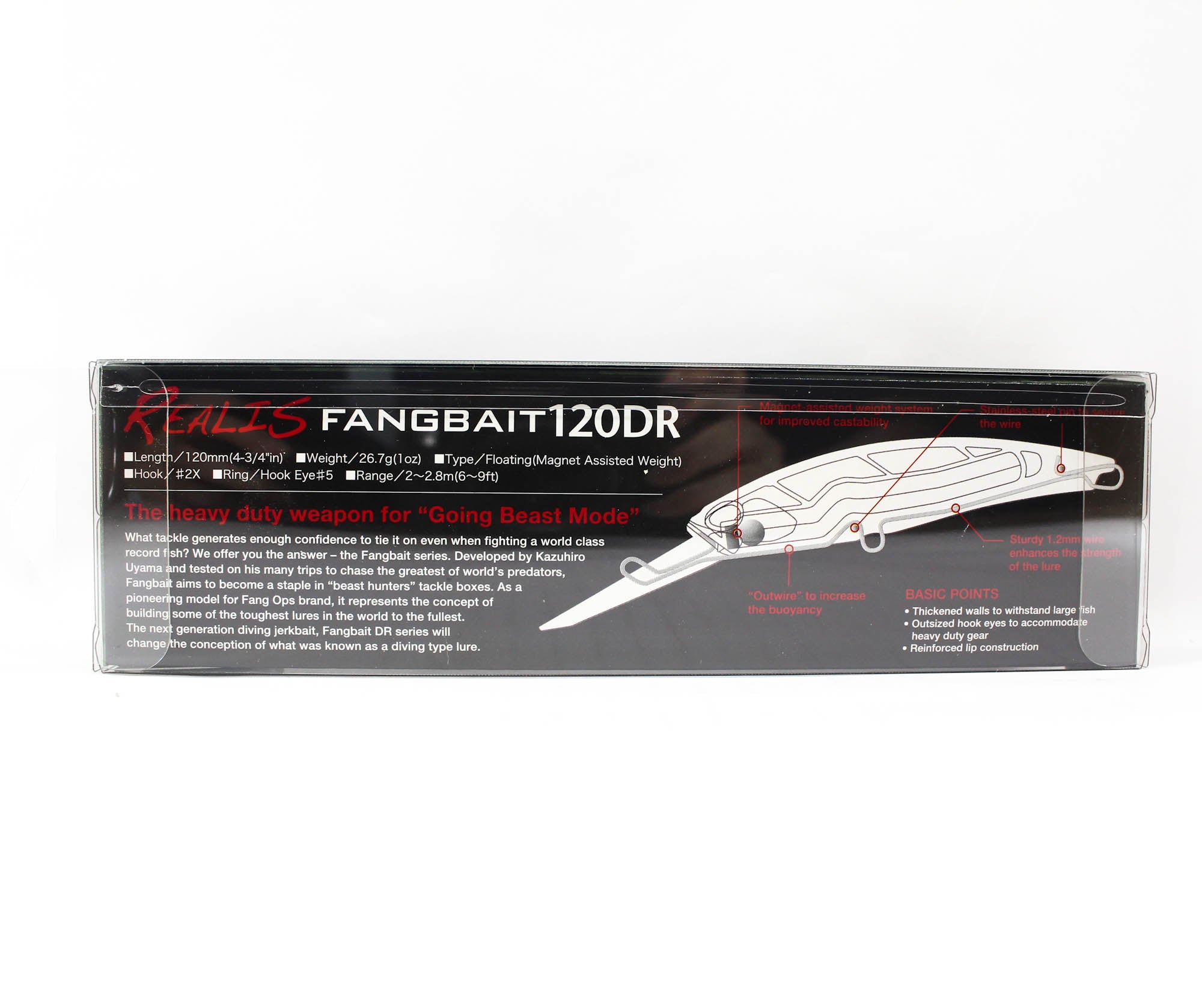 Duo Realis Fangbait 120DR Bone Floating Lure BJO0091 (8000)