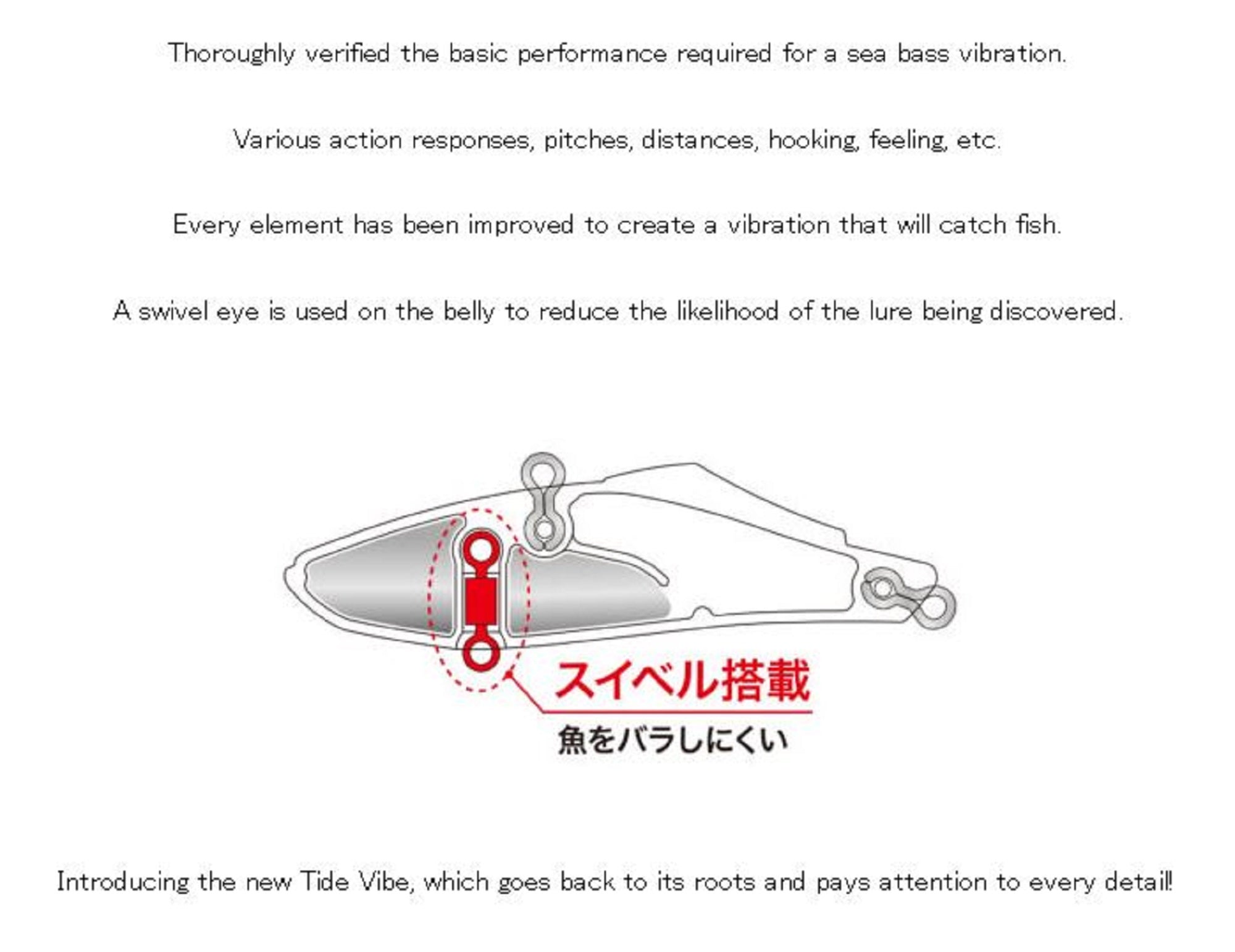 Duo Bay Ruf Tide Vib 60 Sinking Vibration Lure CCC0676 (9250)
