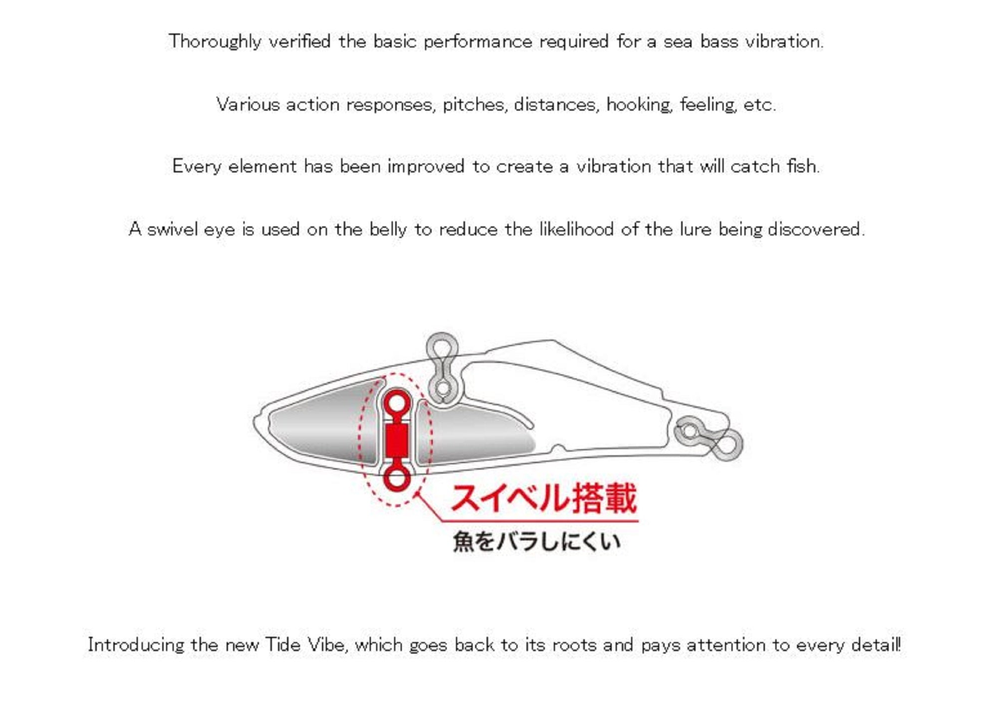 Duo Bay Ruf Tide Vib 60 Sinking Vibration Lure CPA0679 (9267)