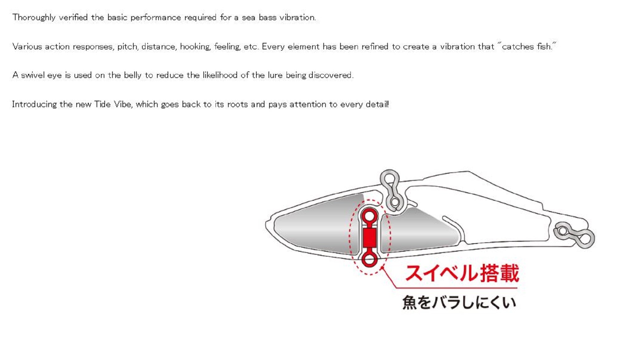 Duo Bay Ruf Tide Vib 70 Sinking Vibration Lure CCC0676 (9991)