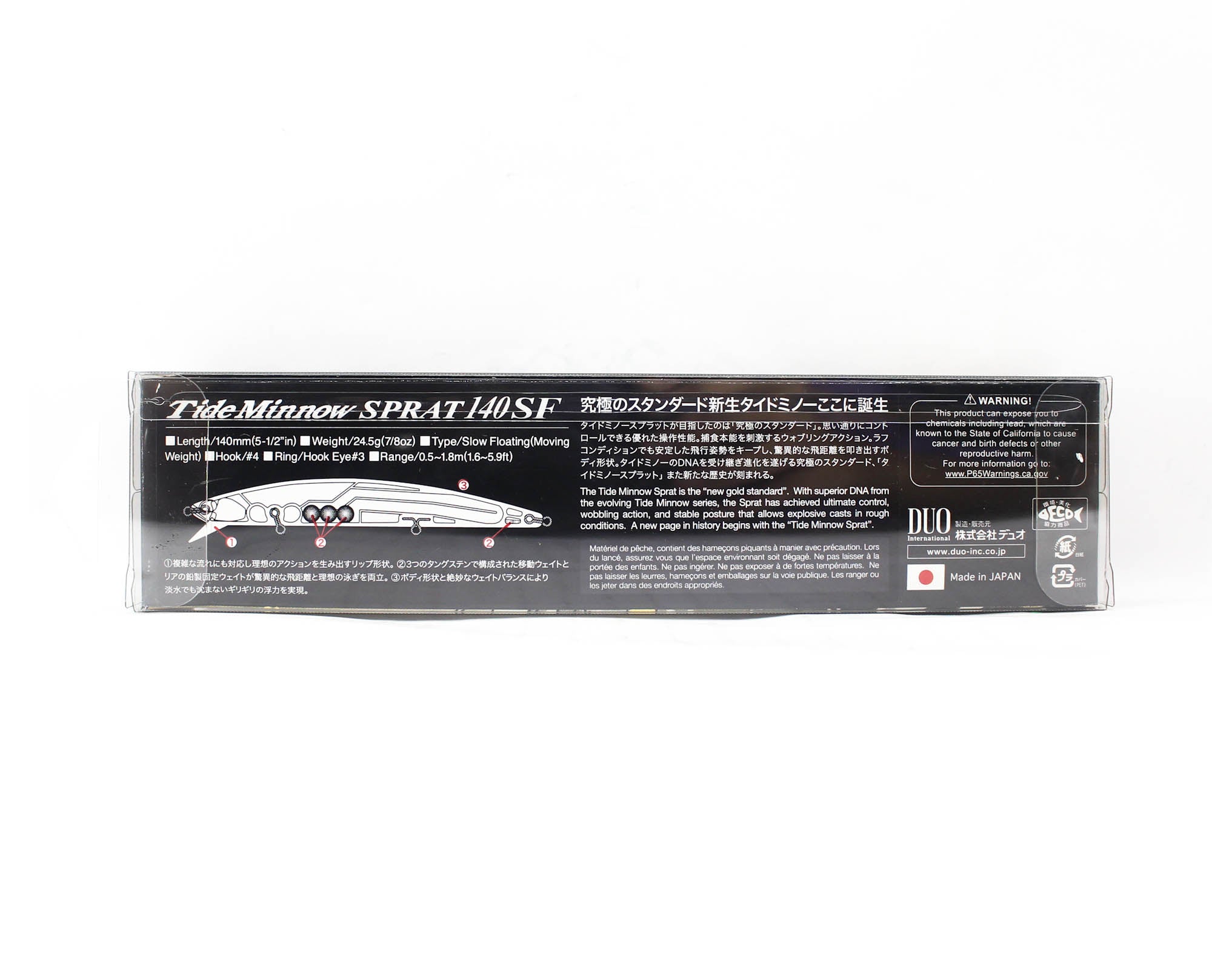 Duo Tide Minnow Sprat 140SF Floating Lure ADA0037 (1635)