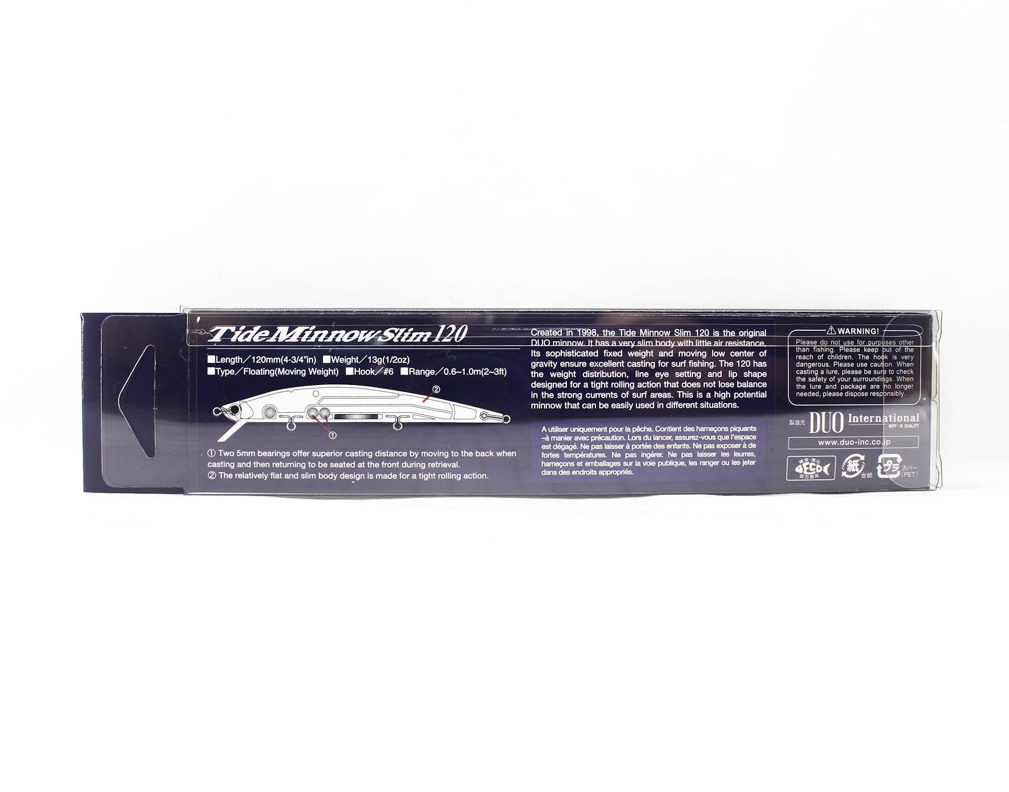 Duo Tide Minnow Slim 120 Floating Lure CNA0842 (1871)