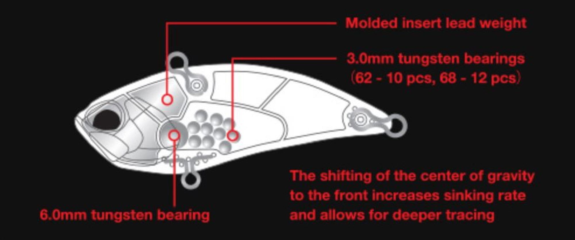 Duo Realis Vibration 62 G Fix Sinking Lure CCC3350 (3059)