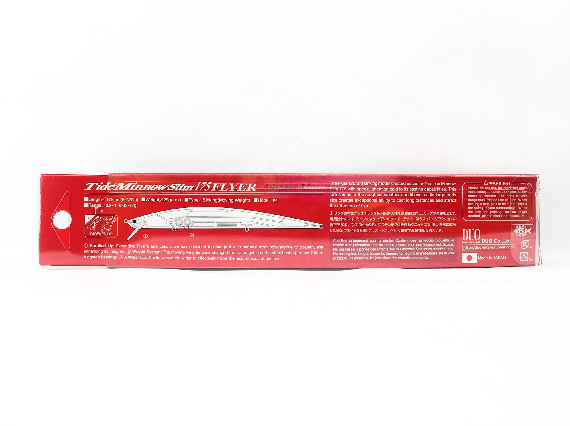 Duo Tide Minnow Flyer Slim 175 Sinking Lure AHA0627 (3127)
