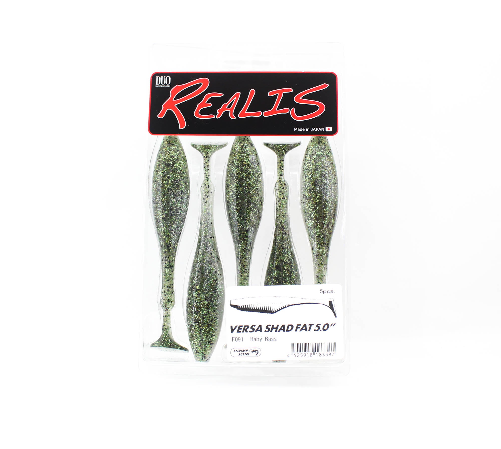 Duo Soft Lure Versa Shad Fat 5 inch F091 (3387)