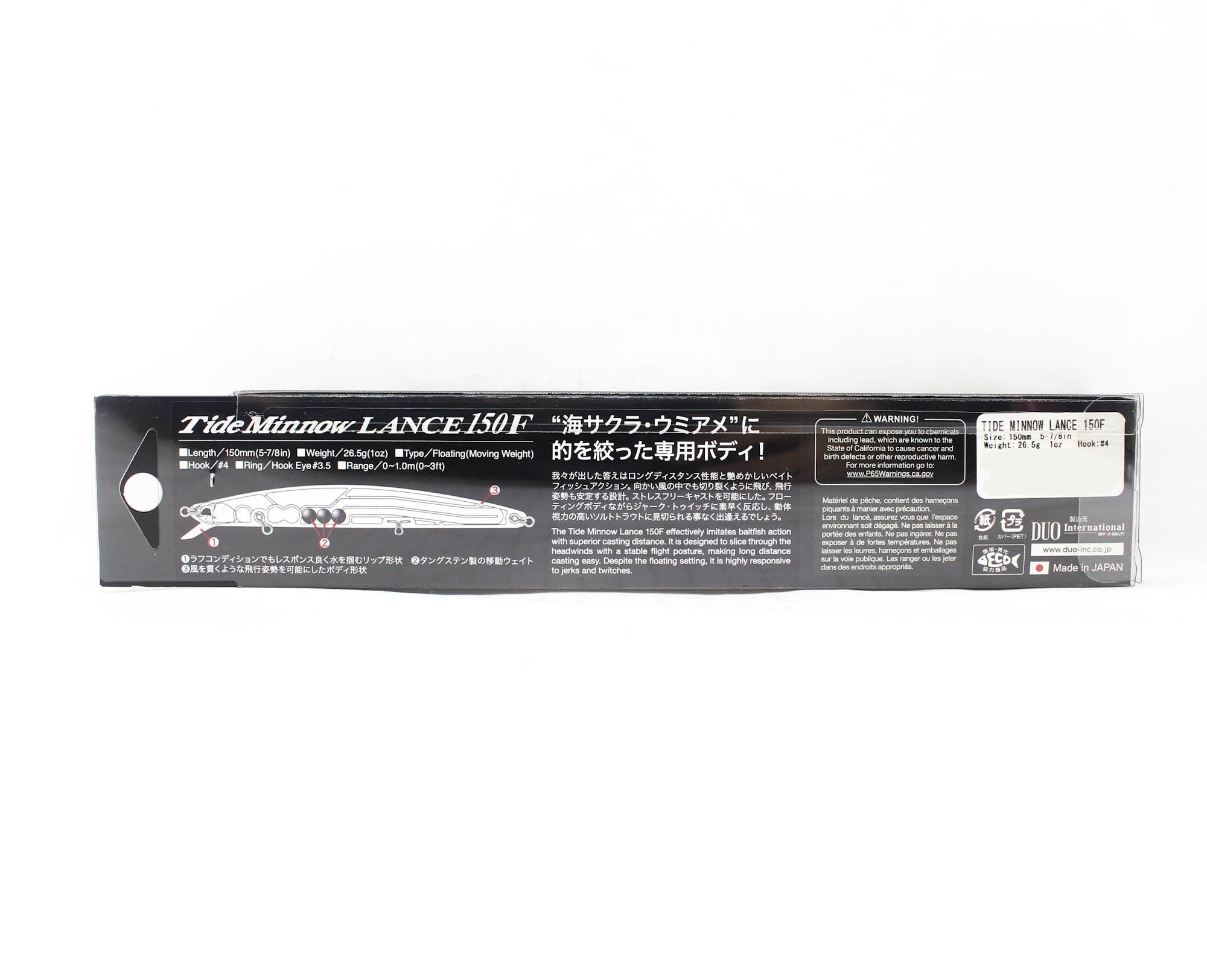 Duo Tide Minnow Lance 150F Floating Lure ASA0626 (3806)
