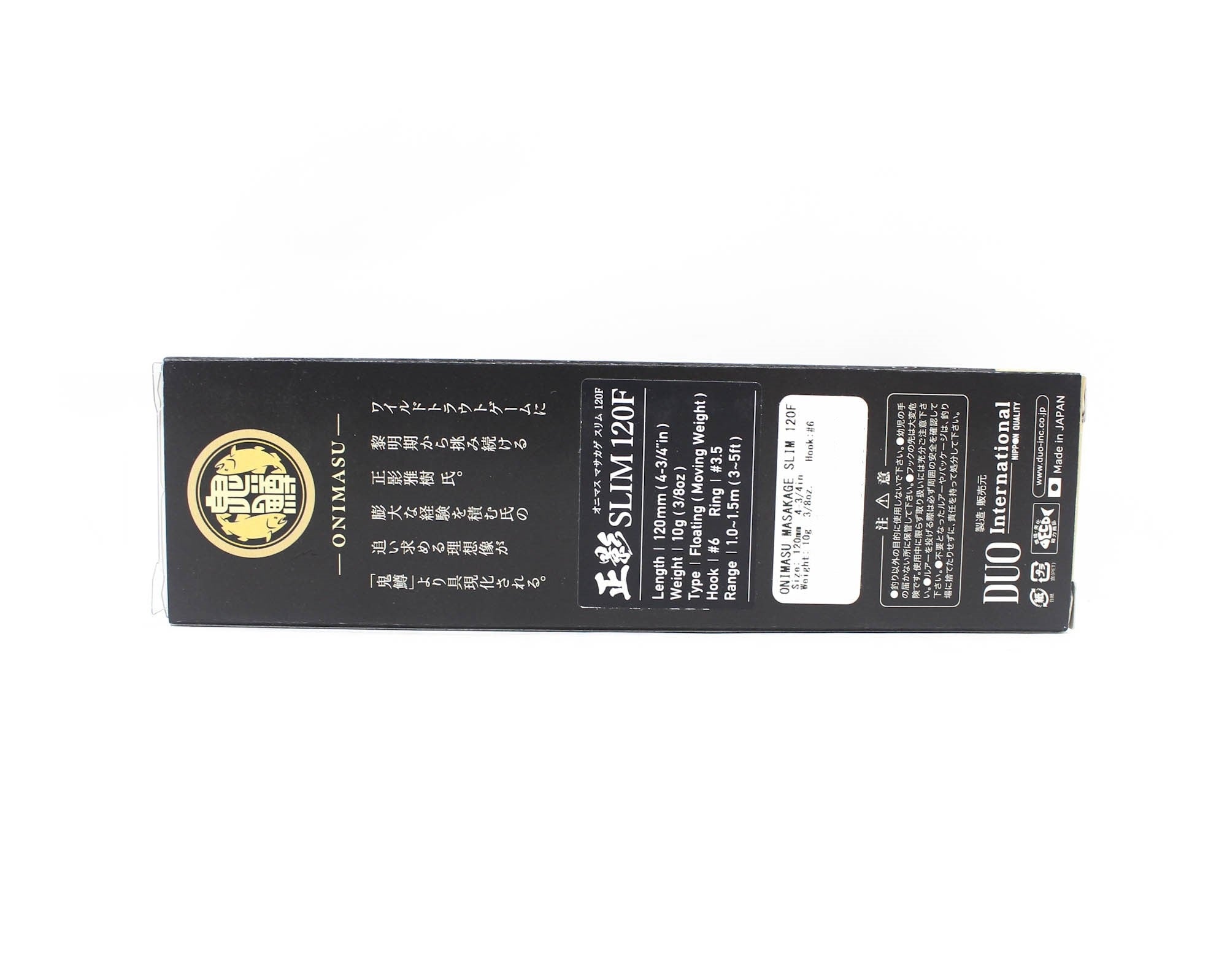Duo Onimasu Masakage Slim 120F Floating Lure ANA4521 (3899)