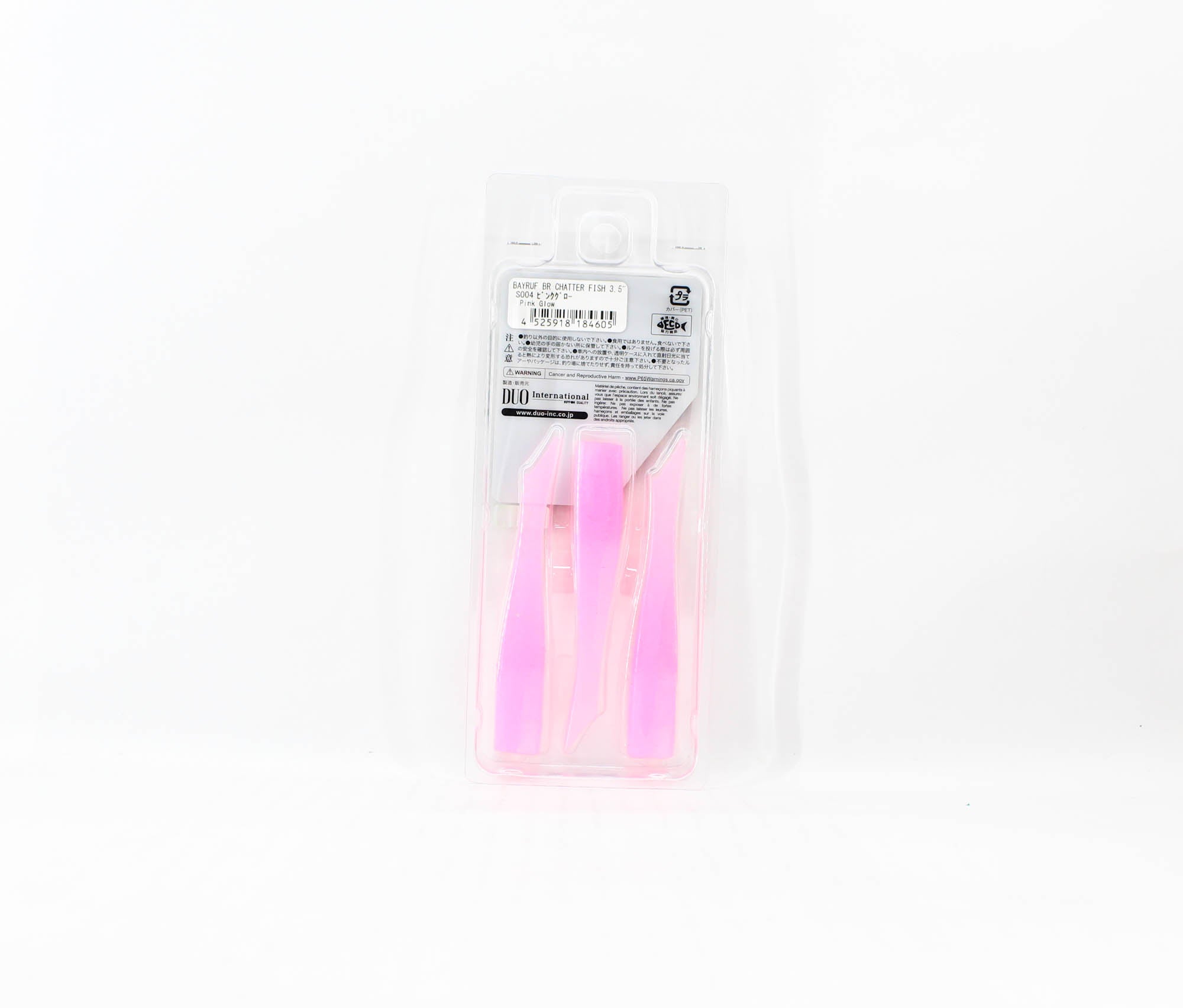 Duo Soft Lure Bay Ruf BR Chatter Fish 3.5 Inch S004 (4605)