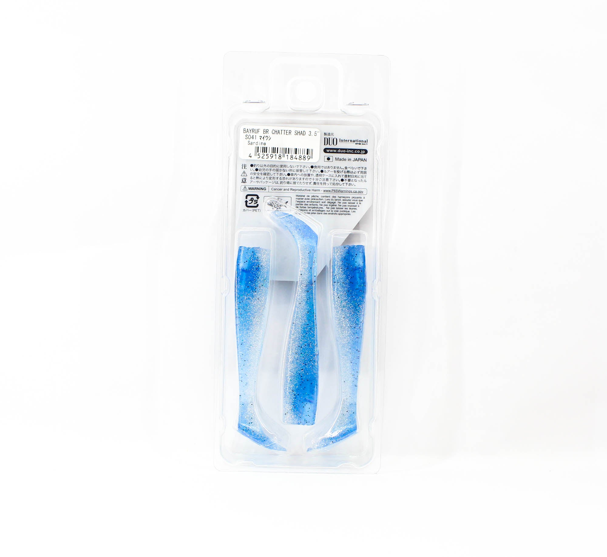 Duo Soft Lure Bay Ruf BR Chatter Shad 3.5 Inch S041 (4889)