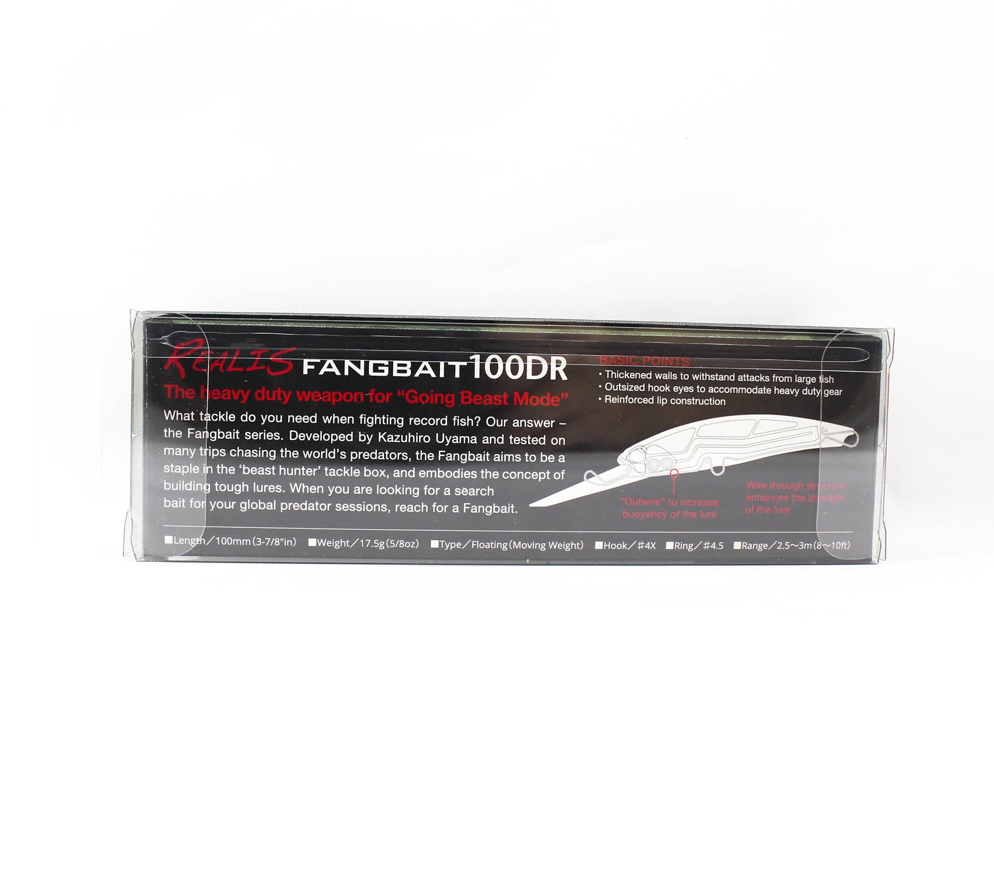 Duo Realis Fangbait 100DR Bone Floating Lure BCC3385 (7682)