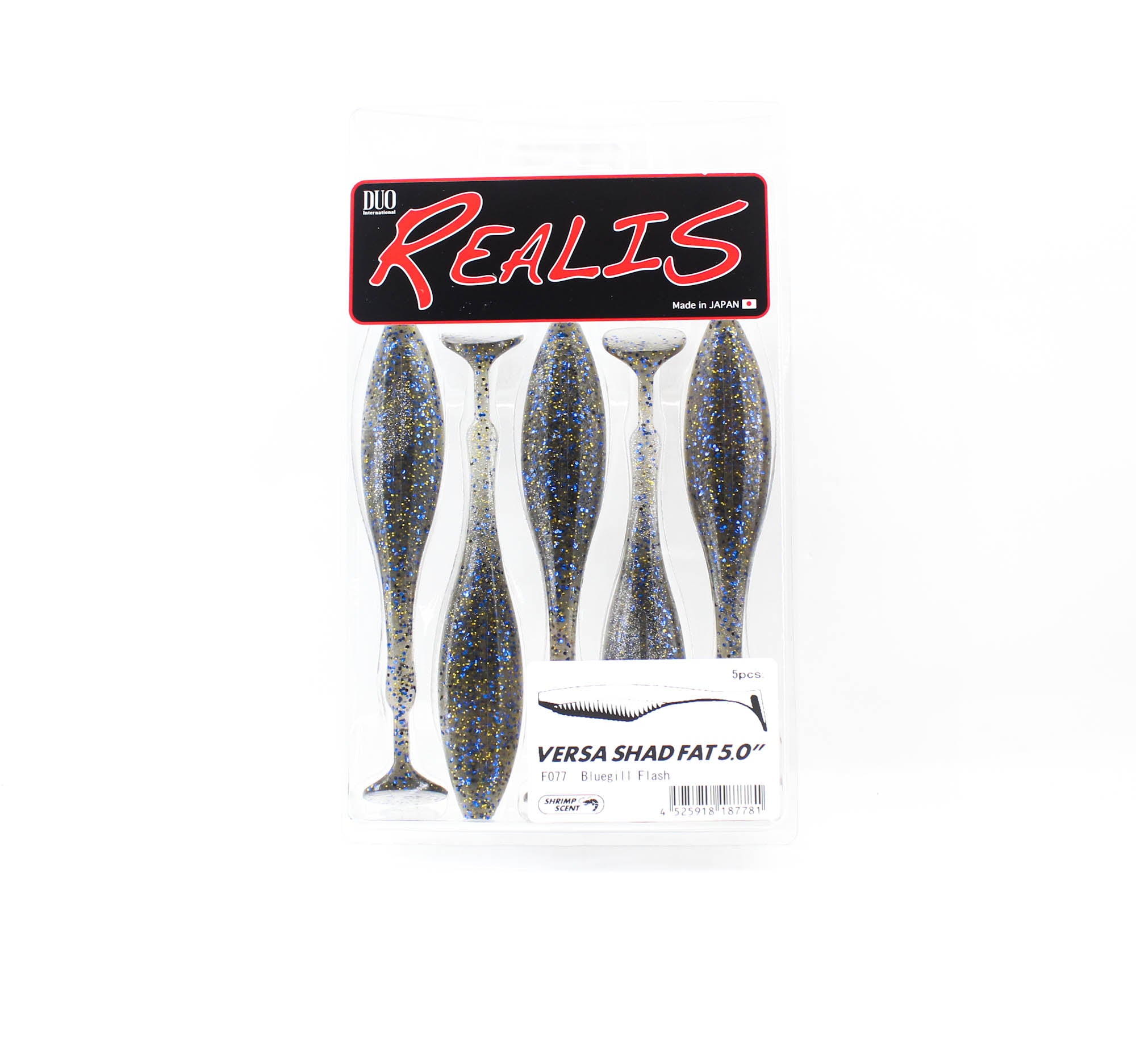 Duo Soft Lure Versa Shad Fat 5 inch F077 (7781)