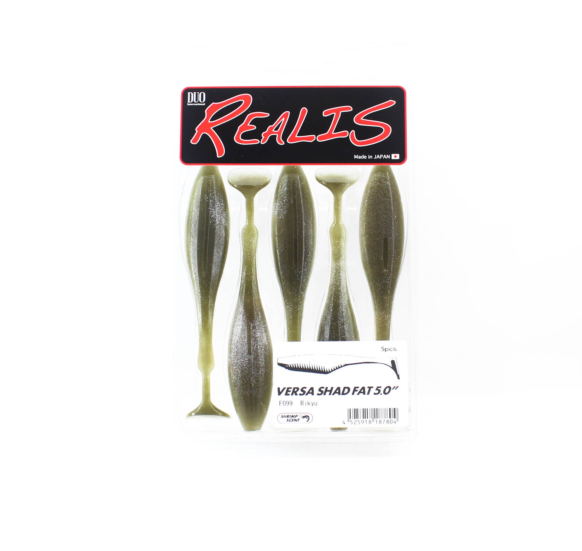 Duo Soft Lure Versa Shad Fat 5 inch F099 (7804)