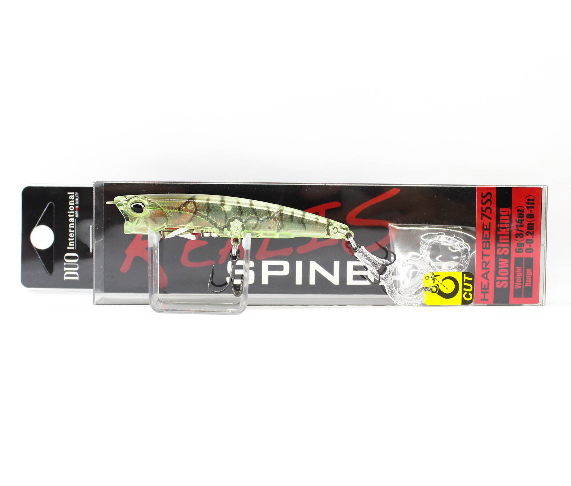 Duo Realis Spin Bait 75SS Heartbee spinbait Sinking Lure CCC3388 (0682)