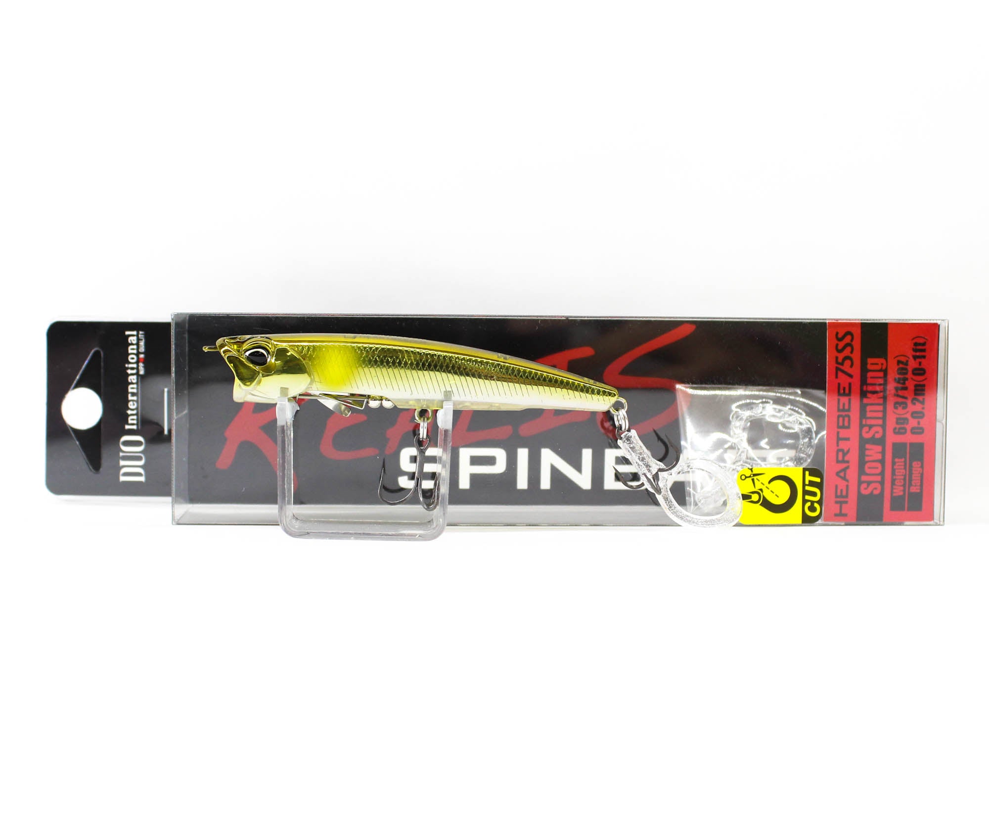 Duo Realis Spin Bait 75SS Heartbee spinbait Sinking Lure CRA3050 (0743)
