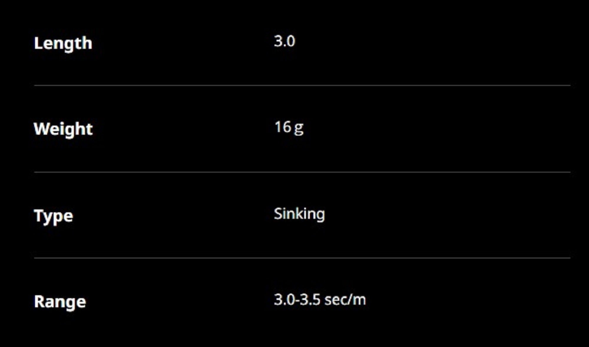 Duo Egimasa Squid Jig 3.0 17 grams 3.5 sec/m CCC0536 (0910)