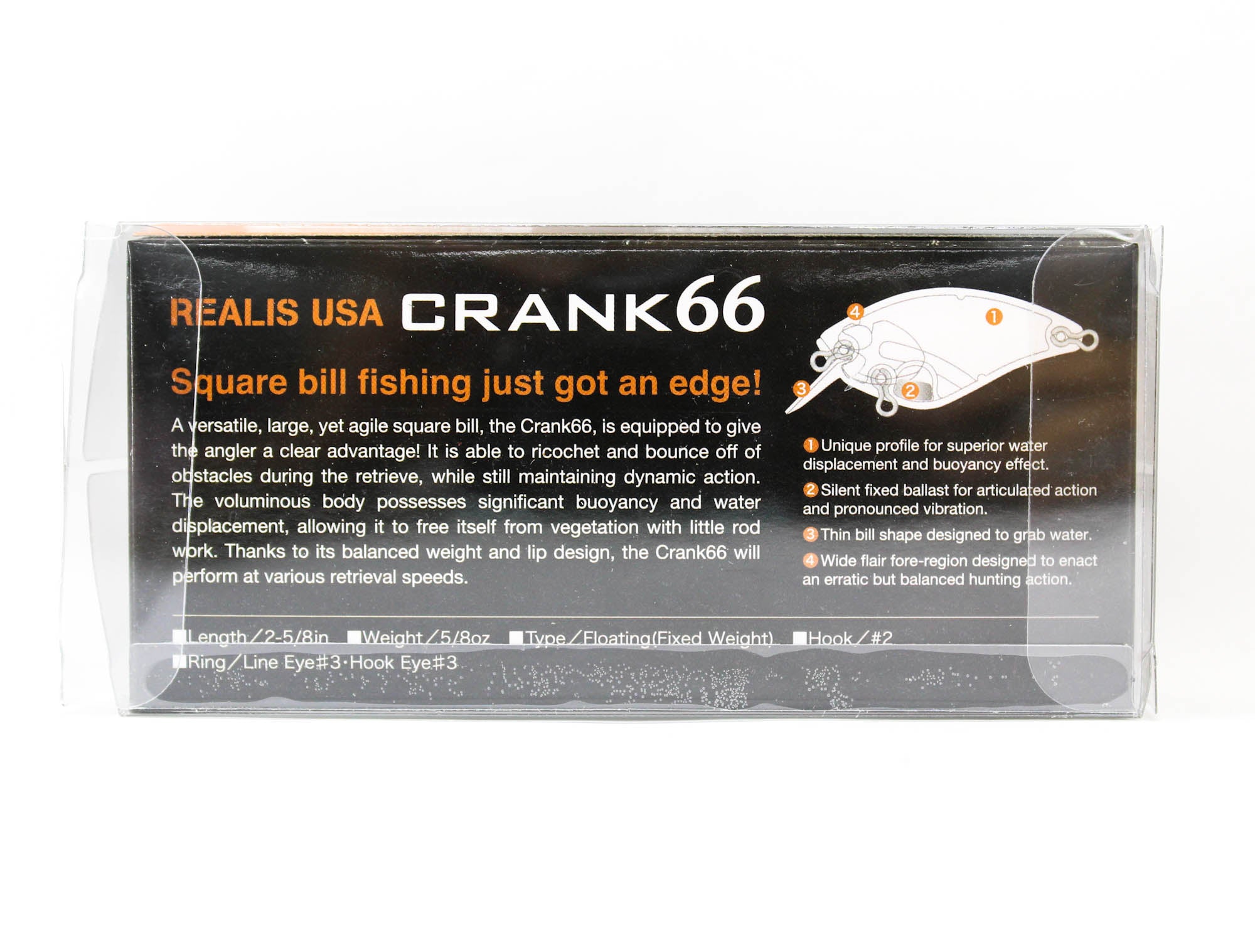 Duo Realis USA Crank 66 Floating Lure RUD3341 (2938)