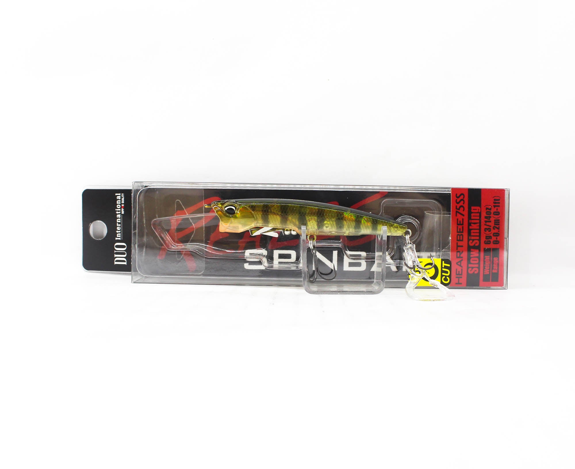 Duo Realis Spin Bait 75SS Heartbee spinbait Sinking Lure CZA3146 (2969)