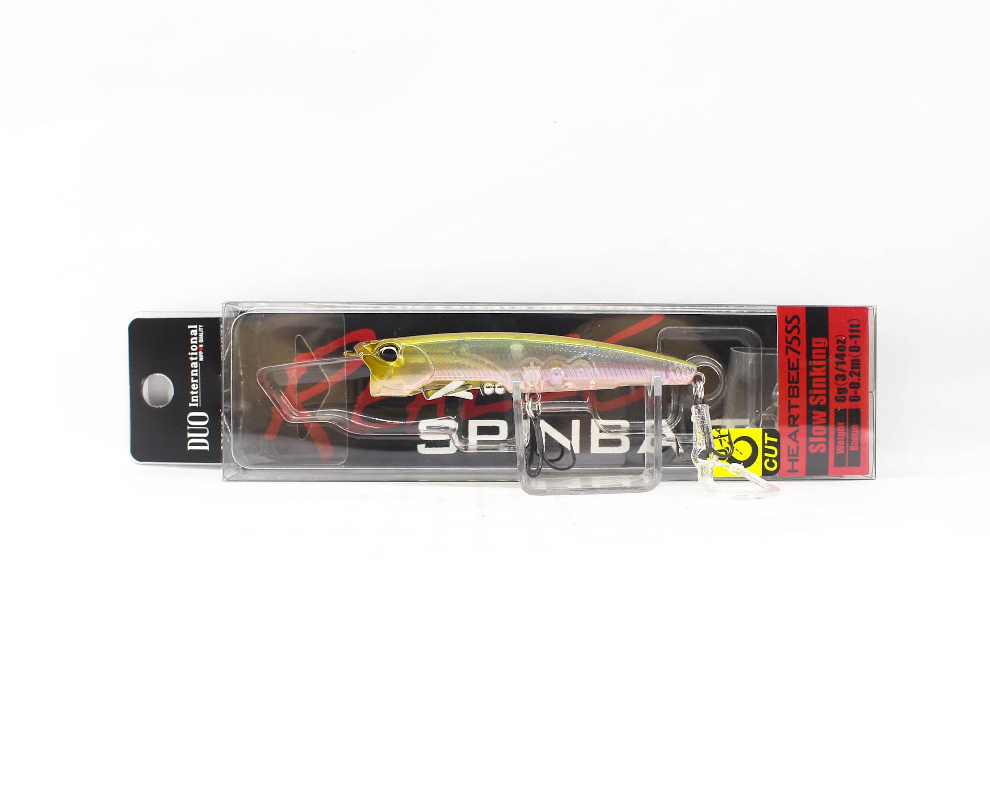 Duo Realis Spin Bait 75SS Heartbee spinbait Sinking Lure CEA3006 (2983)