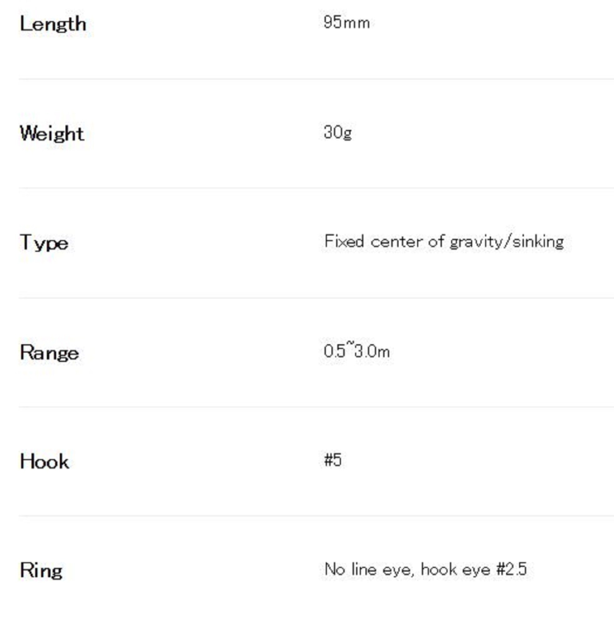 Duo Beach Walker Wedge 95 mm 30 grams Sinking Lure CLA0769 (4772)