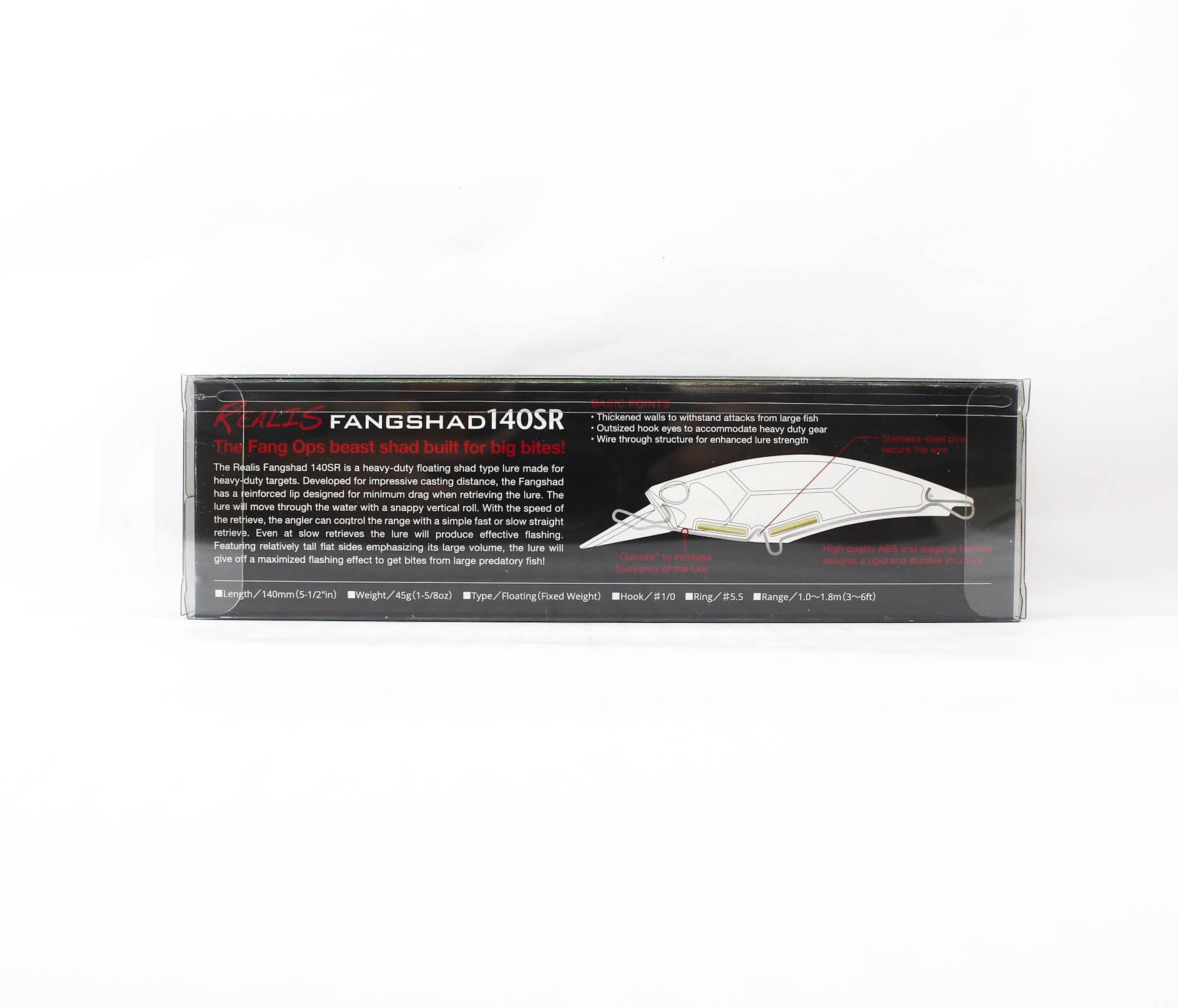 Duo Realis Fang Shad 140SR Floating Lure CCC3394 (4857)
