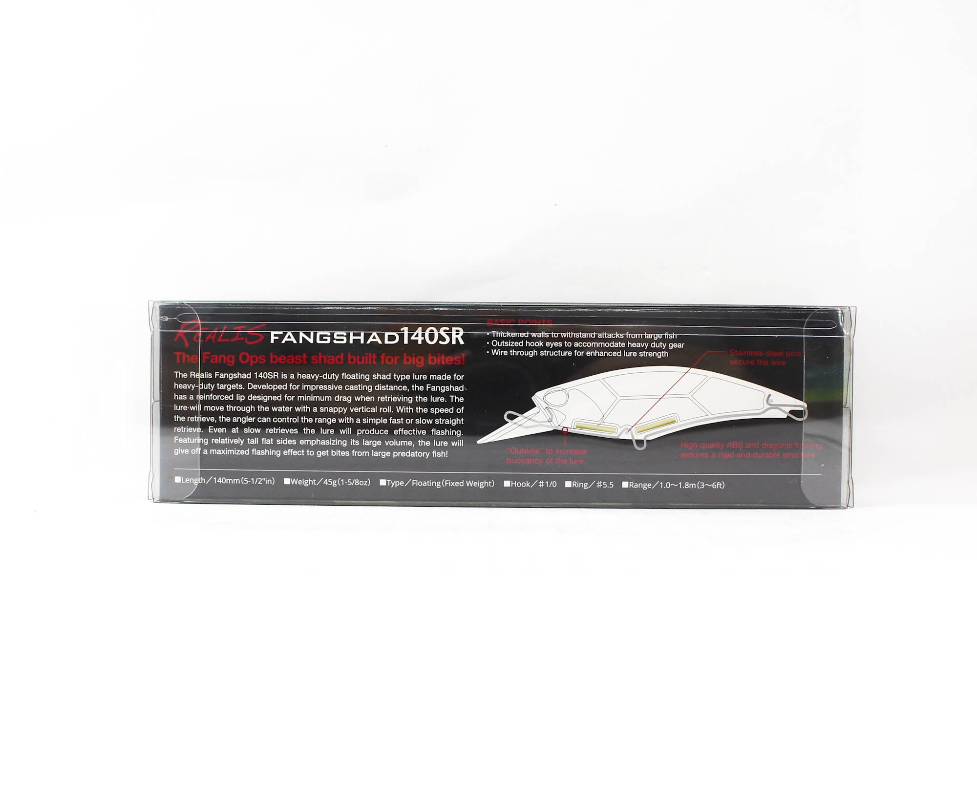 Duo Realis Fang Shad 140SR Floating Lure CPA0411 (4864)