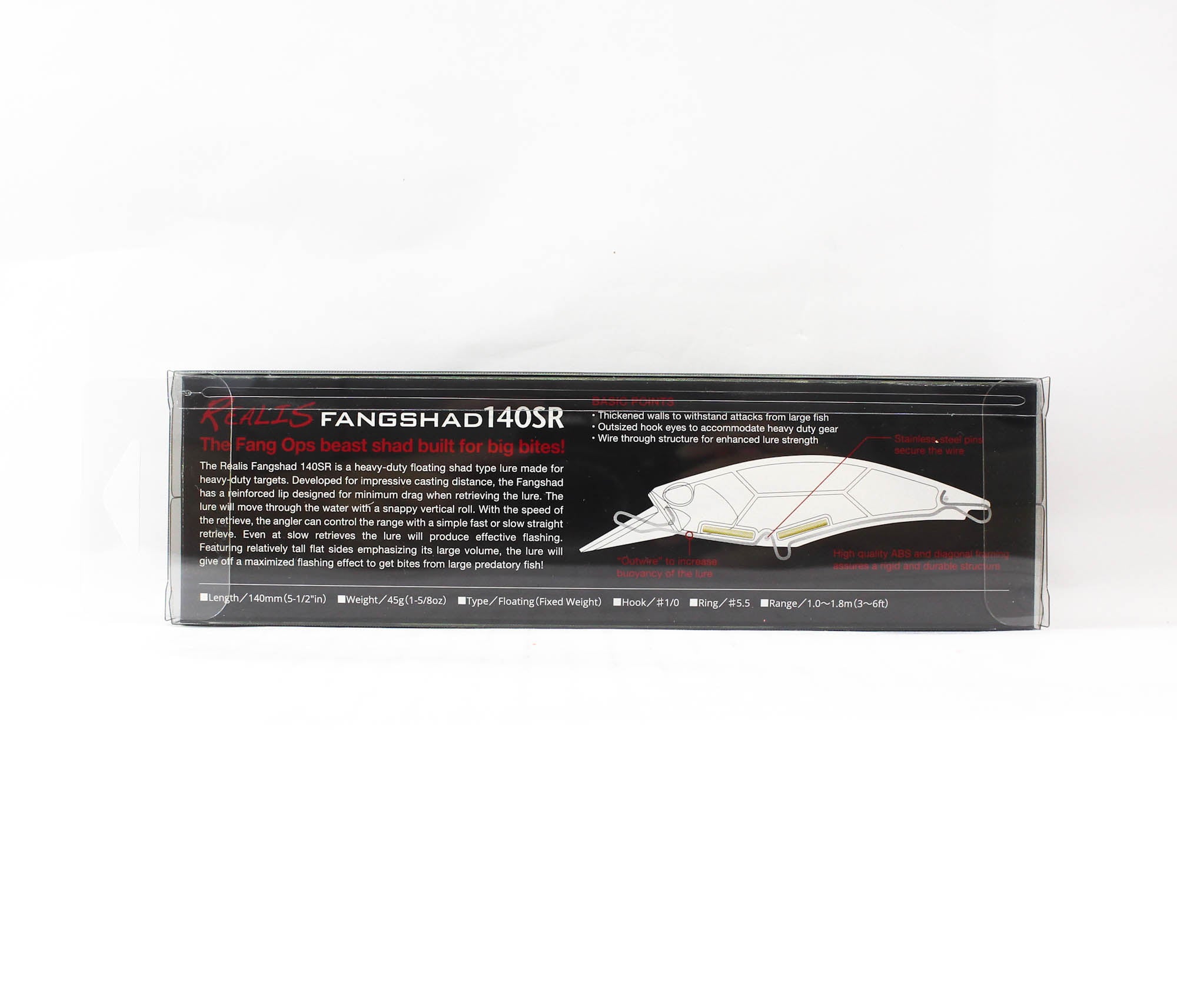 Duo Realis Fang Shad 140SR Floating Lure ACC0170 (4871)