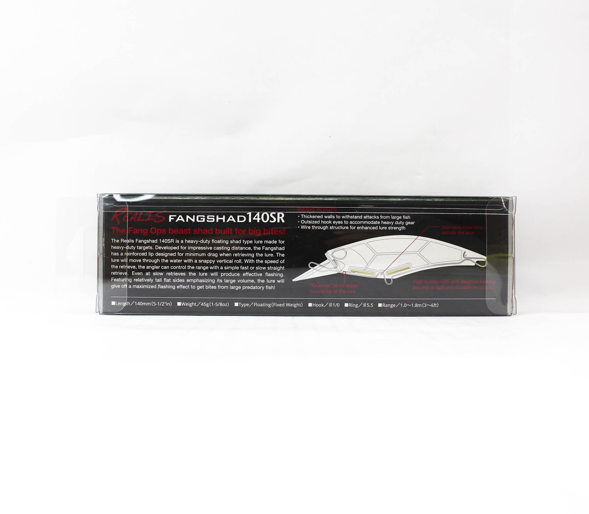 Duo Realis Fang Shad 140SR Floating Lure ACC0028 (4888)