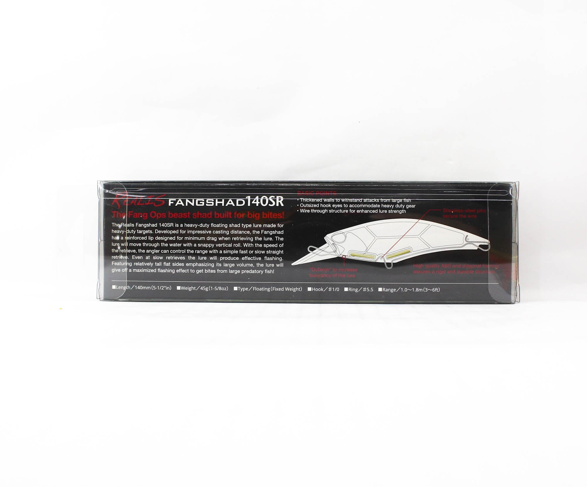 Duo Realis Fang Shad 140SR Floating Lure CPA0063 (4895)