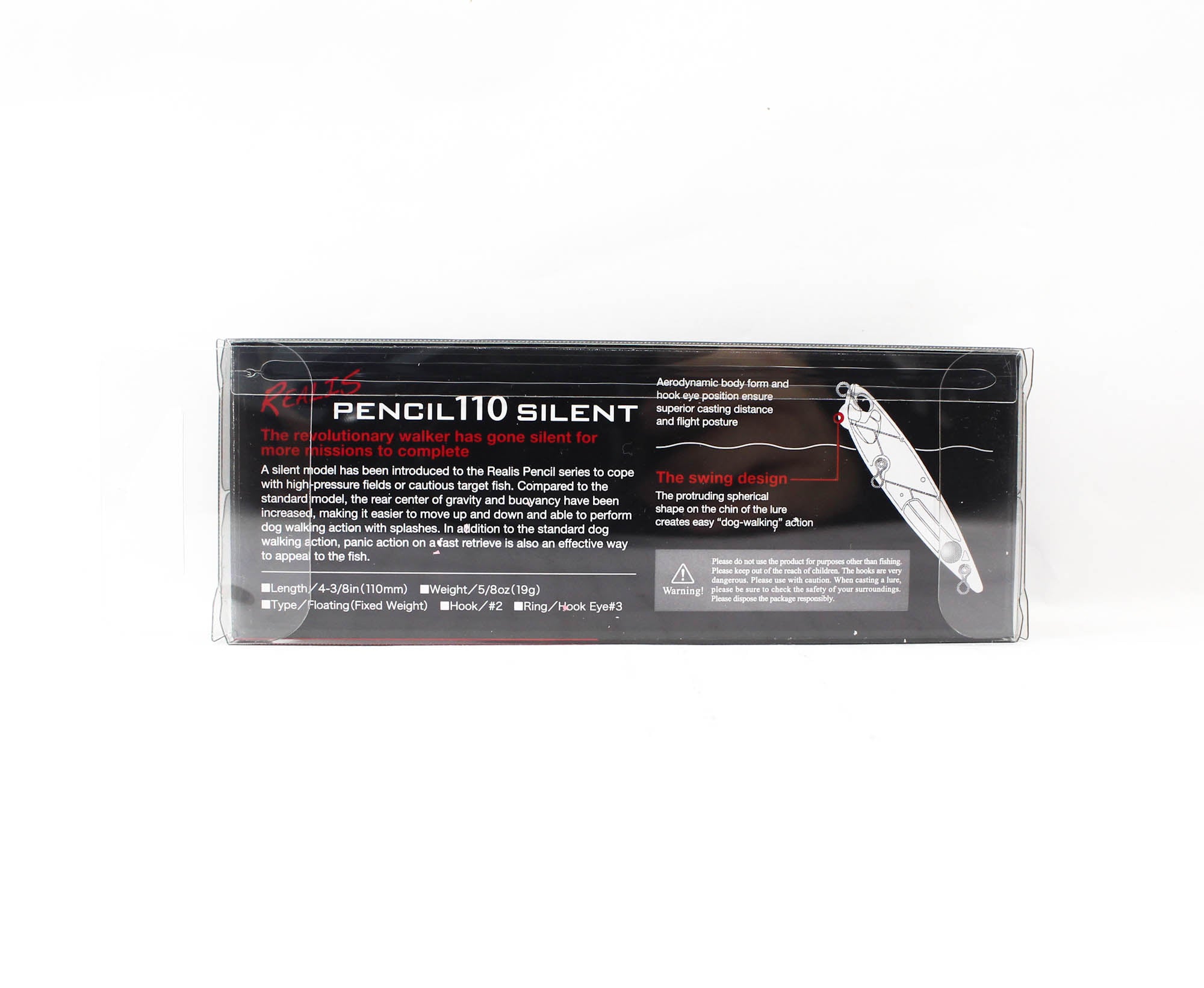 Duo Realis Pencil 110 Silent Topwater Floating Lure ACC0001 (6493)