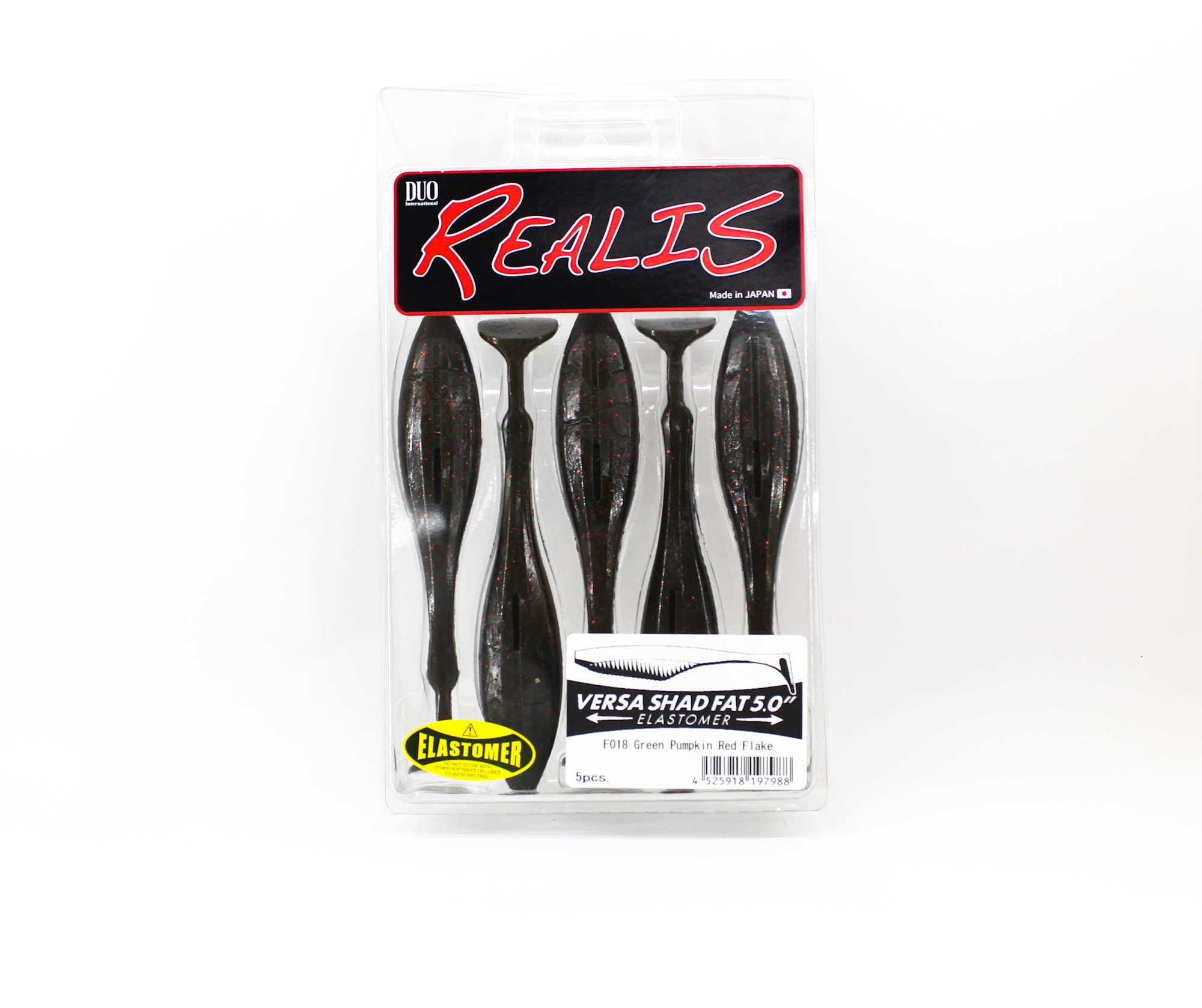 Duo Soft Lure Versa Shad Fat 5 Inch Elastomer F018 (7988)