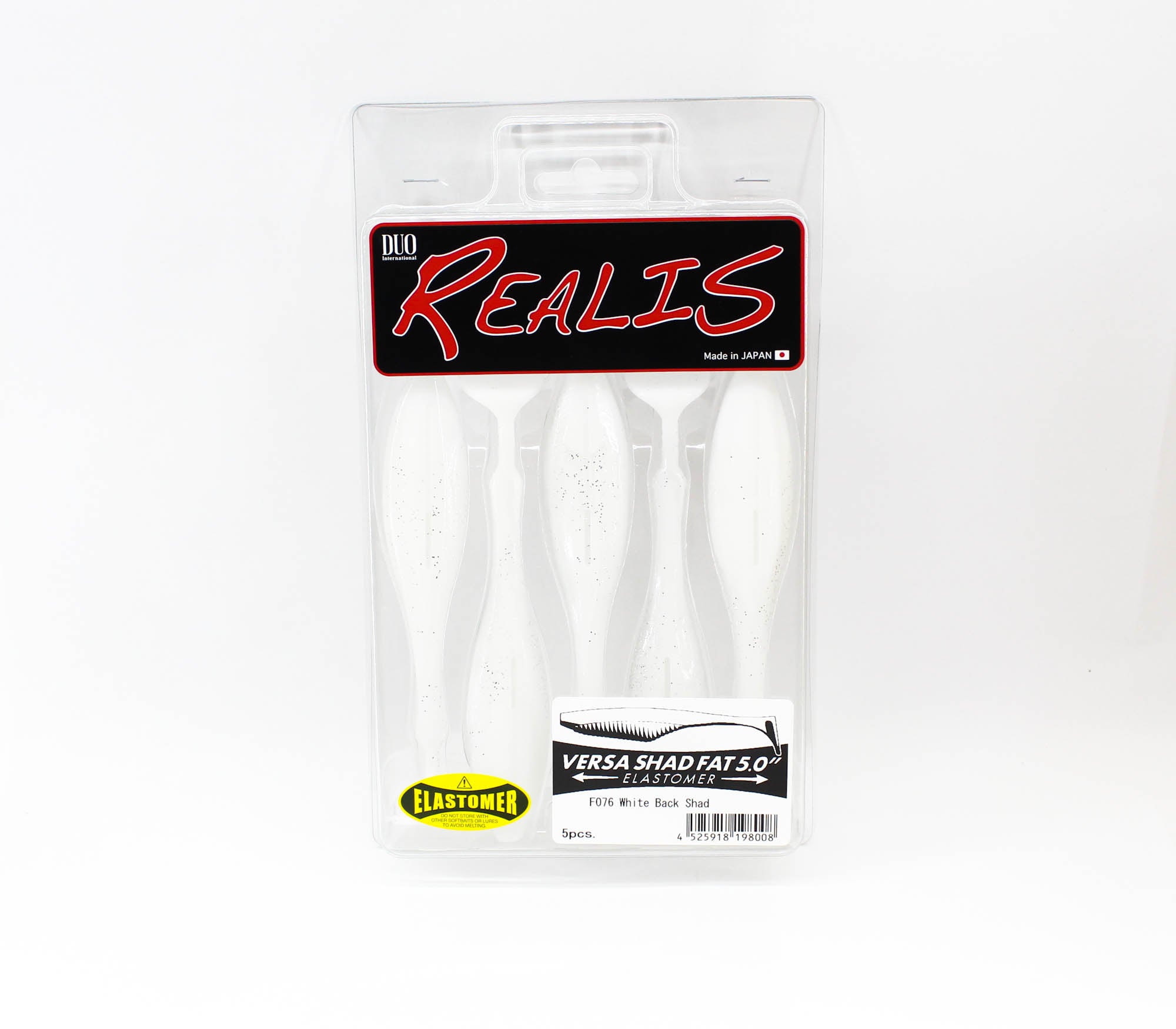 Duo Soft Lure Versa Shad Fat 5 Inch Elastomer F076 (8008)
