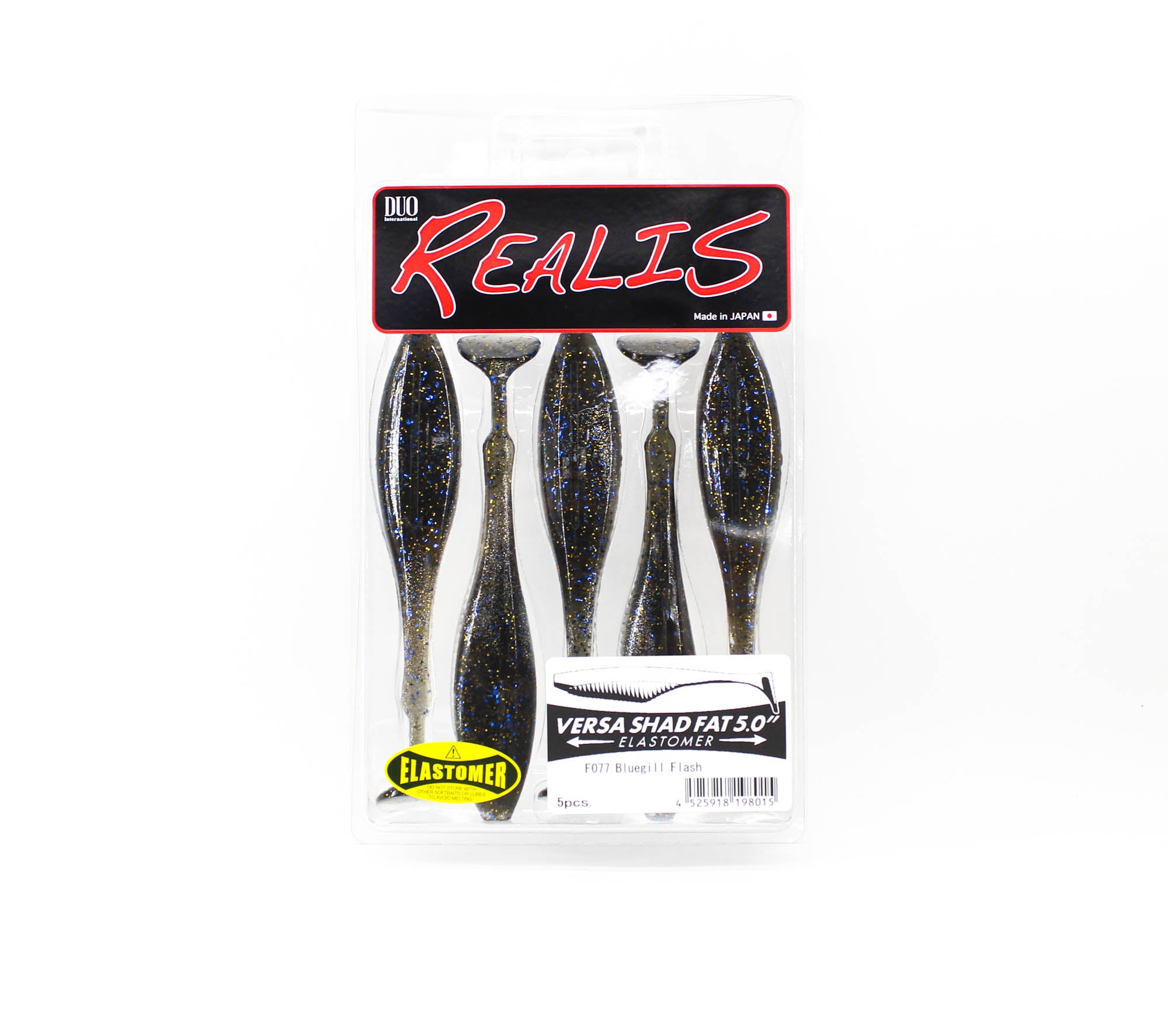 Duo Soft Lure Versa Shad Fat 5 Inch Elastomer F077 (8015)