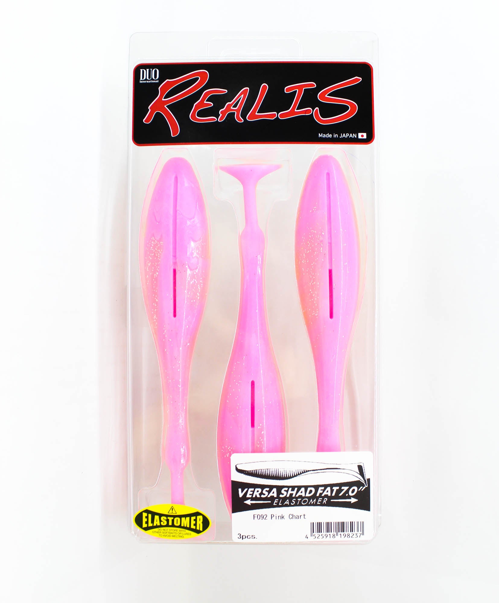 Duo Soft Lure Versa Shad Fat 7 Inch Elastomer F092 (8237)