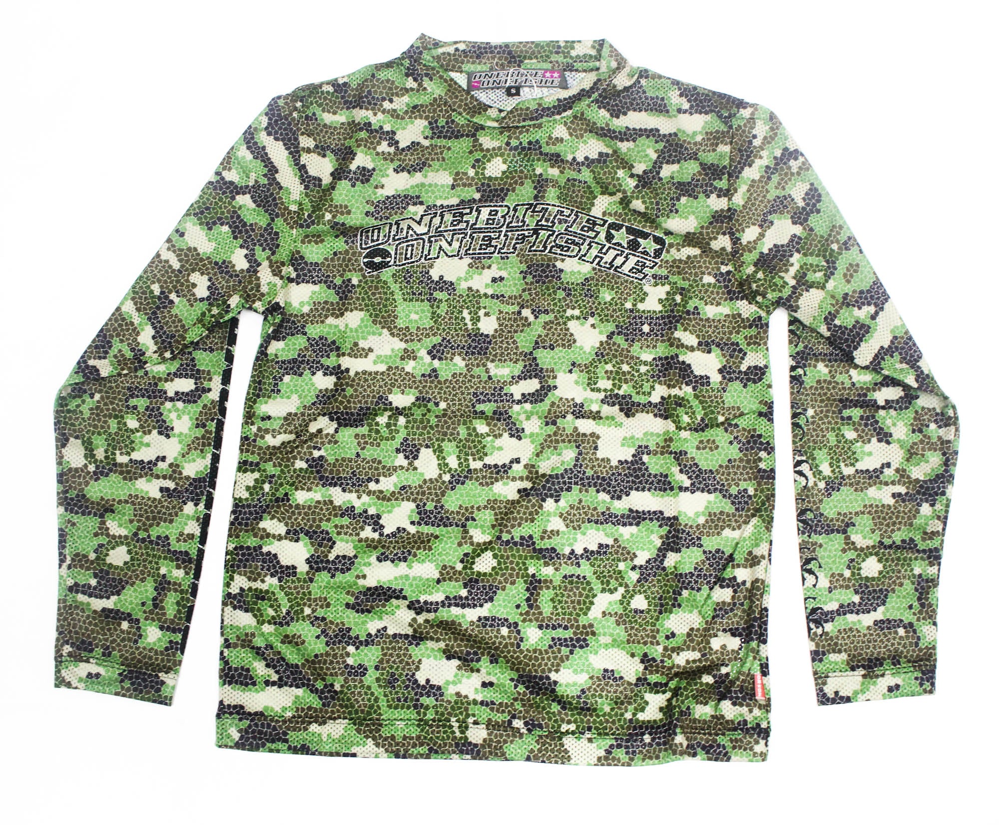 OBOF Dry T Shirt Long Sleeve Digital Camo Size S (9166)