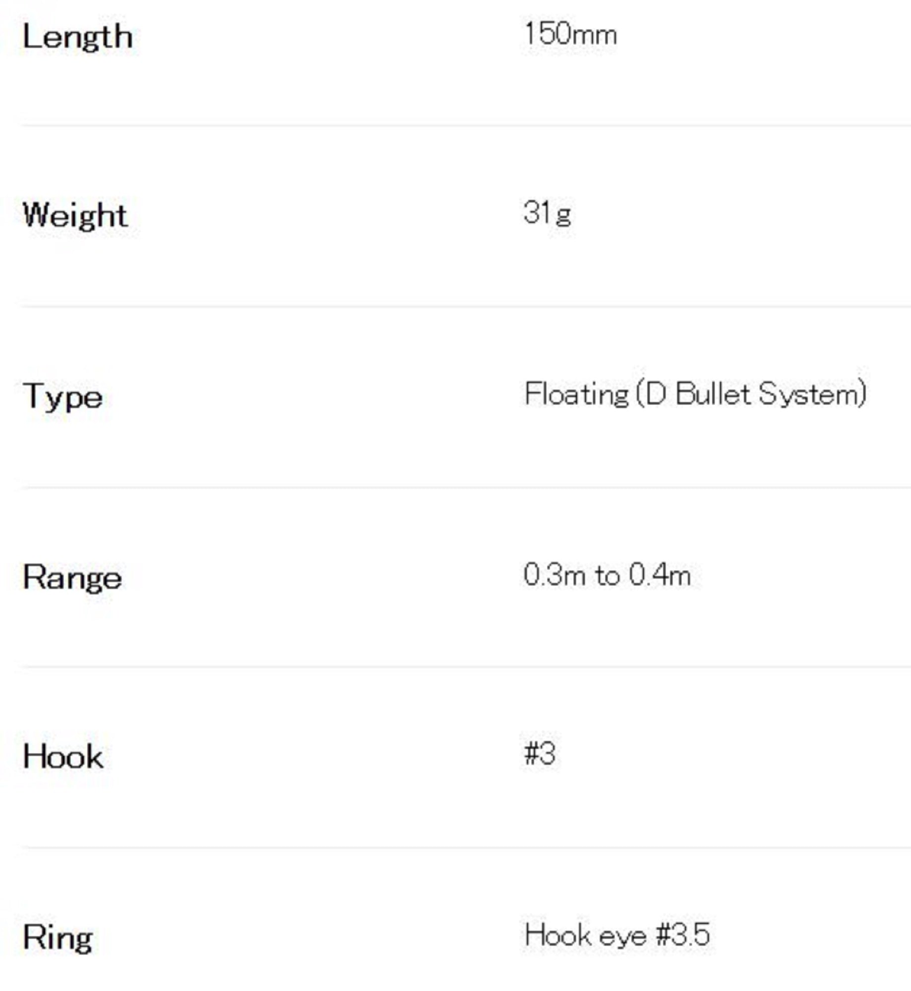 Duo Terrif DC 15 Floating Lure CYA0774 (9449)