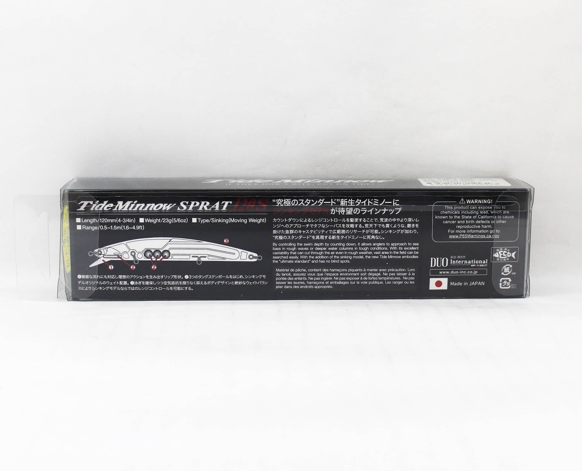 Duo Tide Minnow Sprat 120S Sinking Lure ACC0547 (9593)