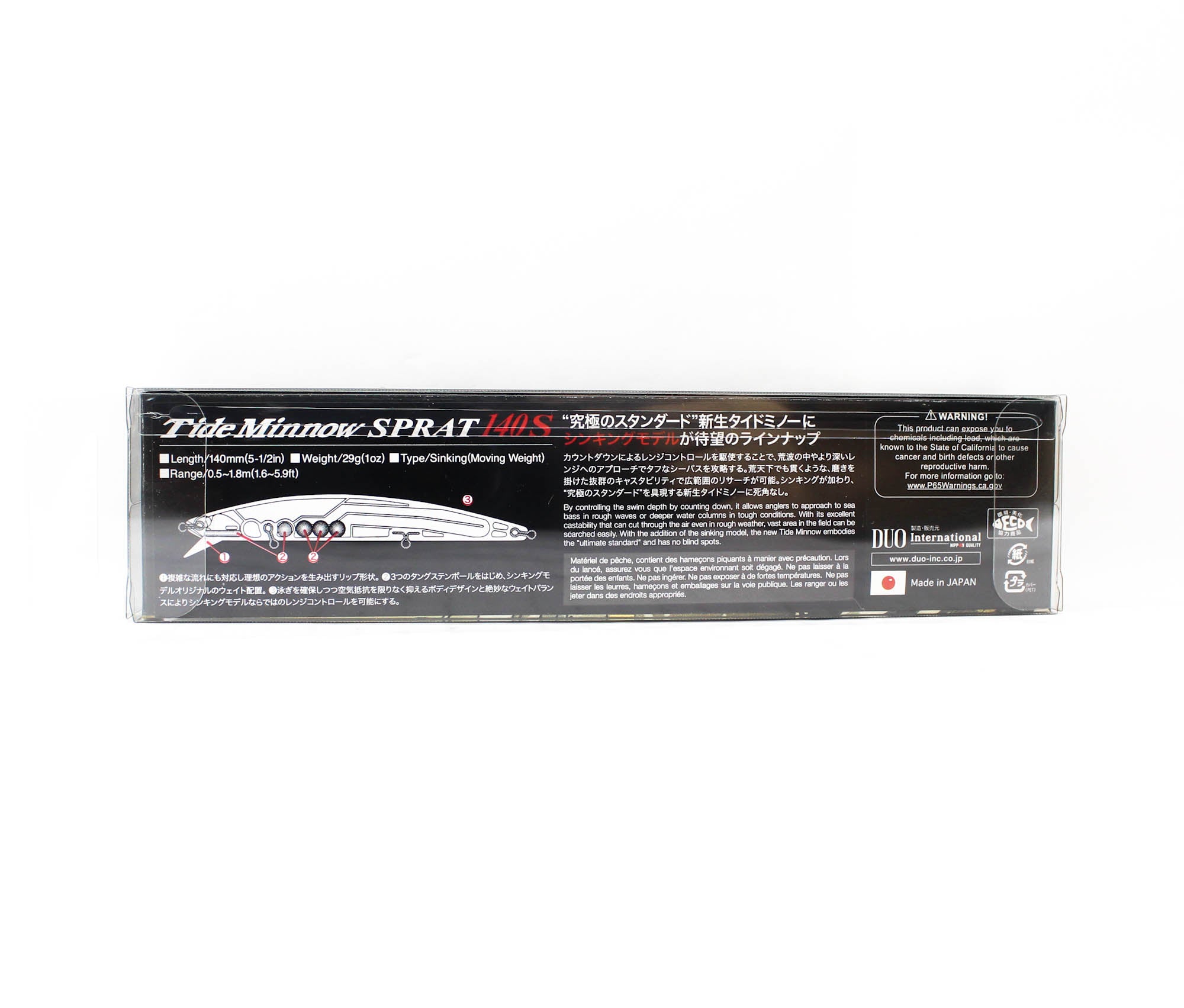 Duo Tide Minnow Sprat 140S Sinking Lure ACC0001 (9661)
