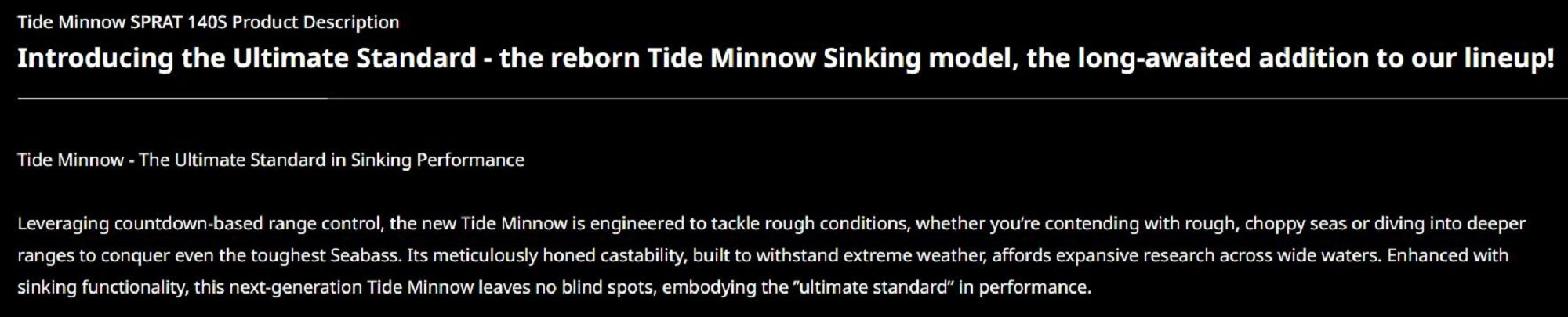 Duo Tide Minnow Sprat 140S Sinking Lure ACC0547 (9678)